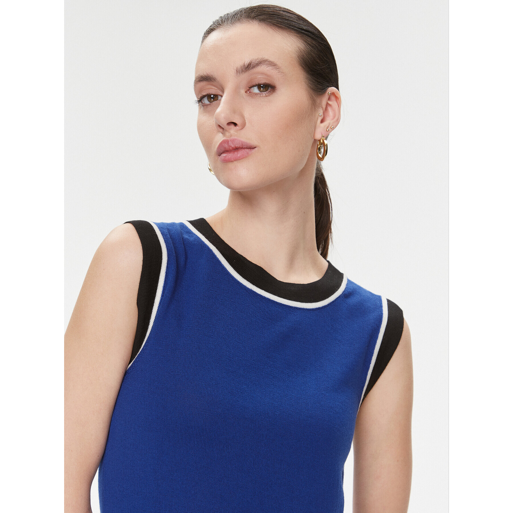 Luisa Spagnoli топ Mastri 58102 Син Regular Fit - Pepit.bg