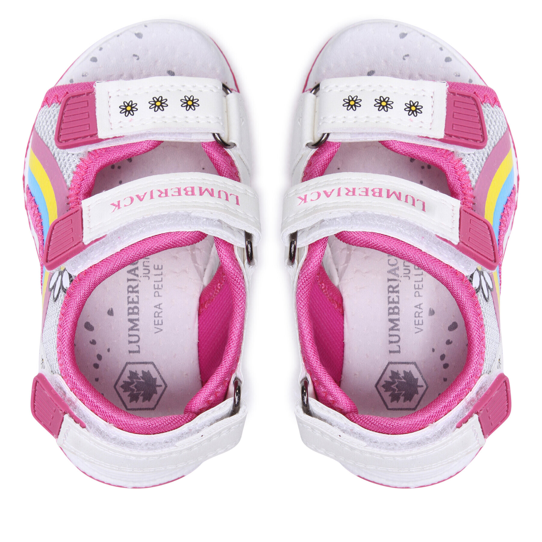 Lumberjack Обувки 3 VELCRO SANDAL Бял - Pepit.bg