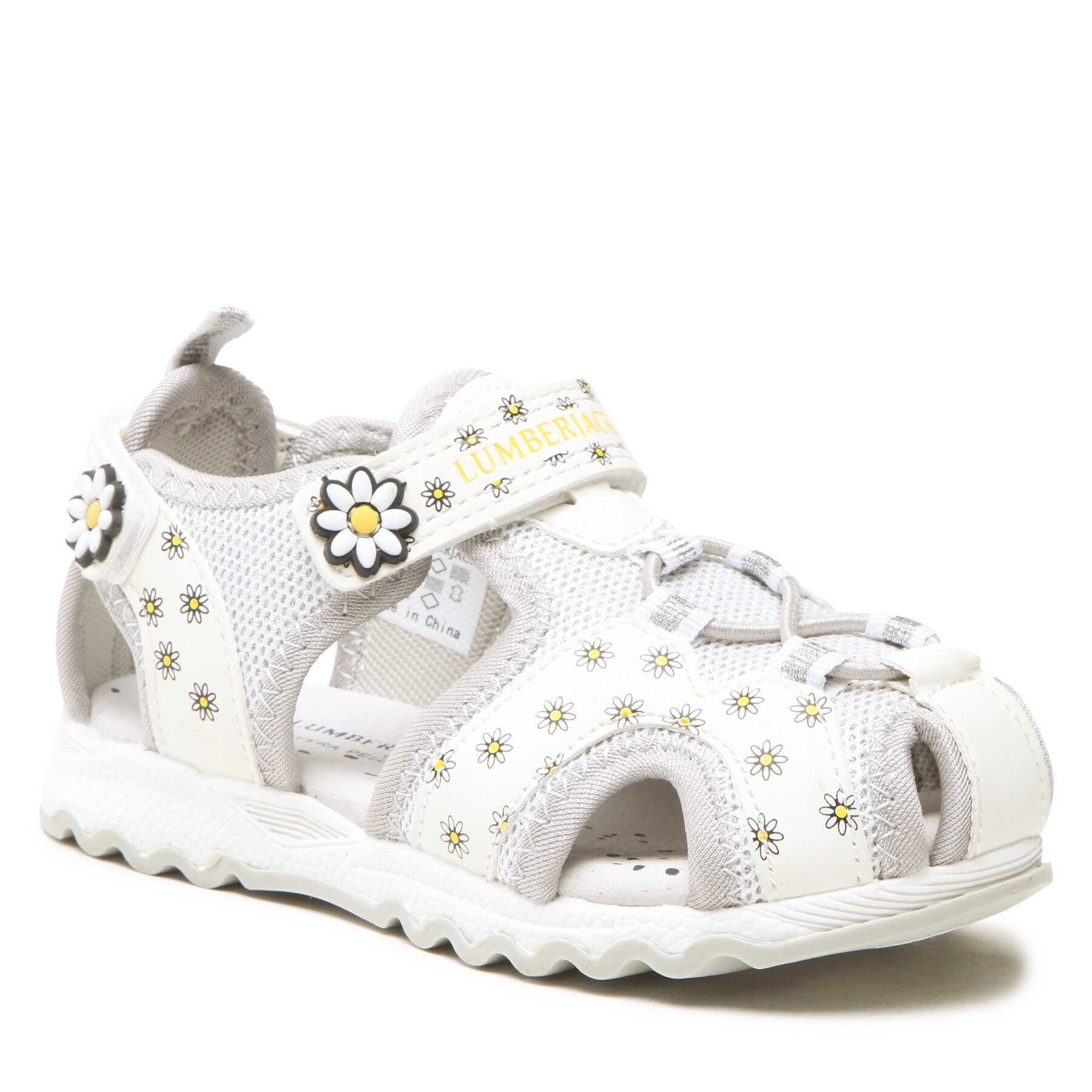 Lumberjack Обувки CLOSED SANDAL Бял - Pepit.bg