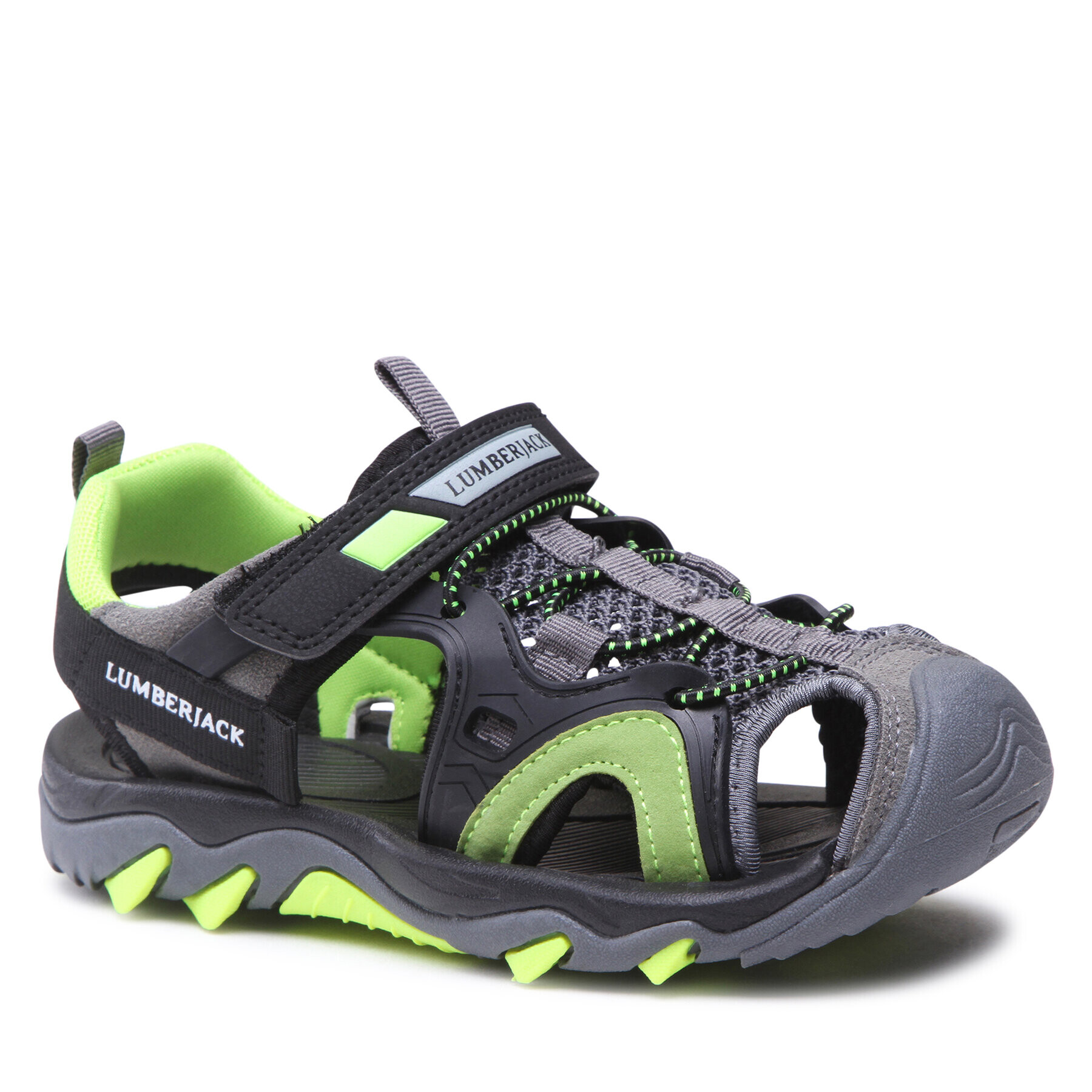 Lumberjack Обувки CLOSED SANDAL Черен - Pepit.bg
