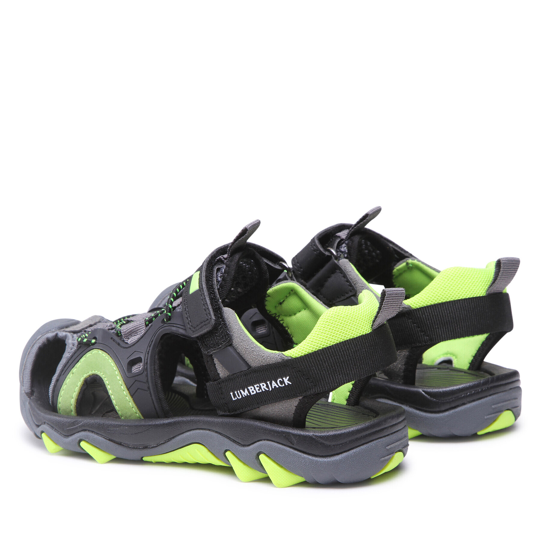 Lumberjack Обувки CLOSED SANDAL Черен - Pepit.bg