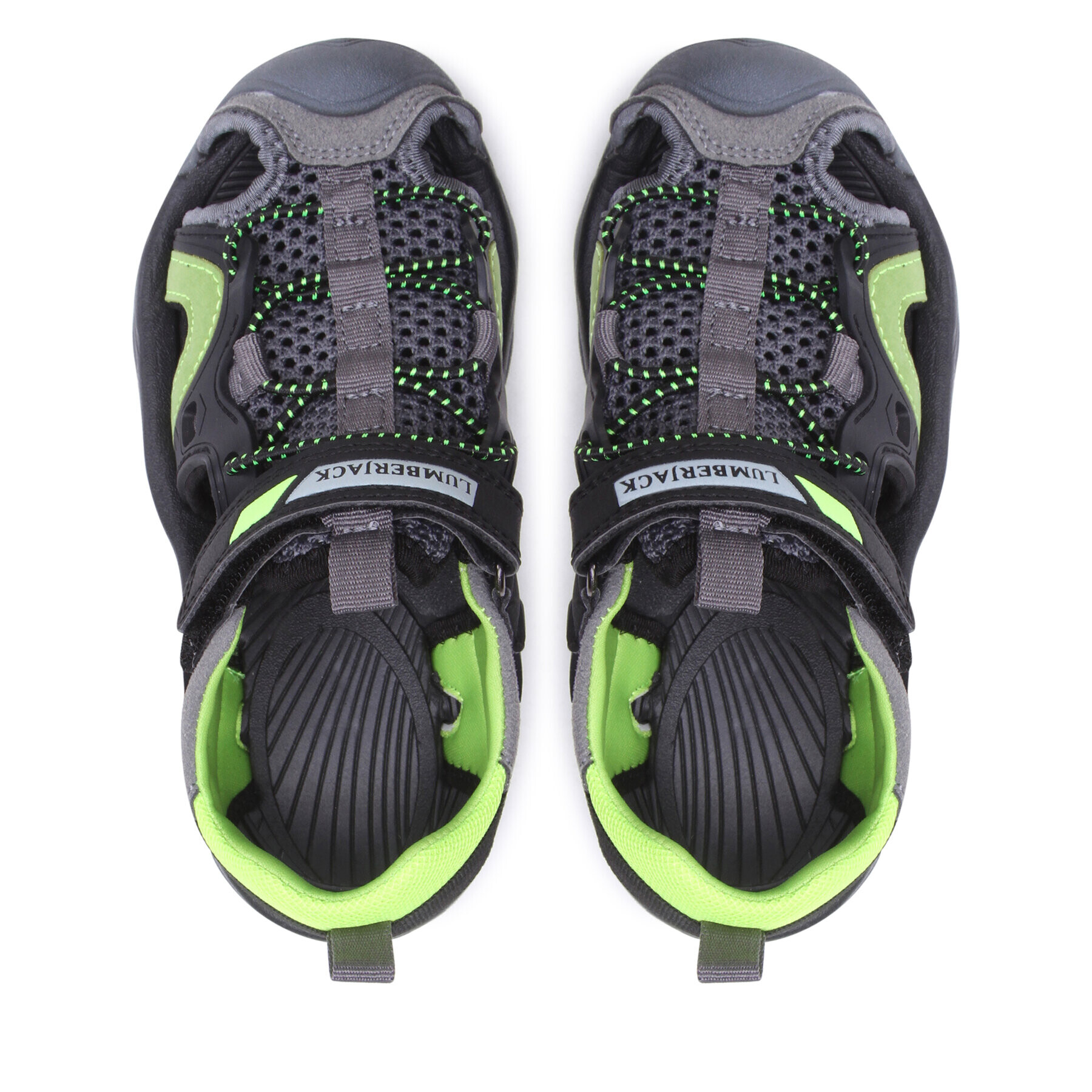 Lumberjack Обувки CLOSED SANDAL Черен - Pepit.bg