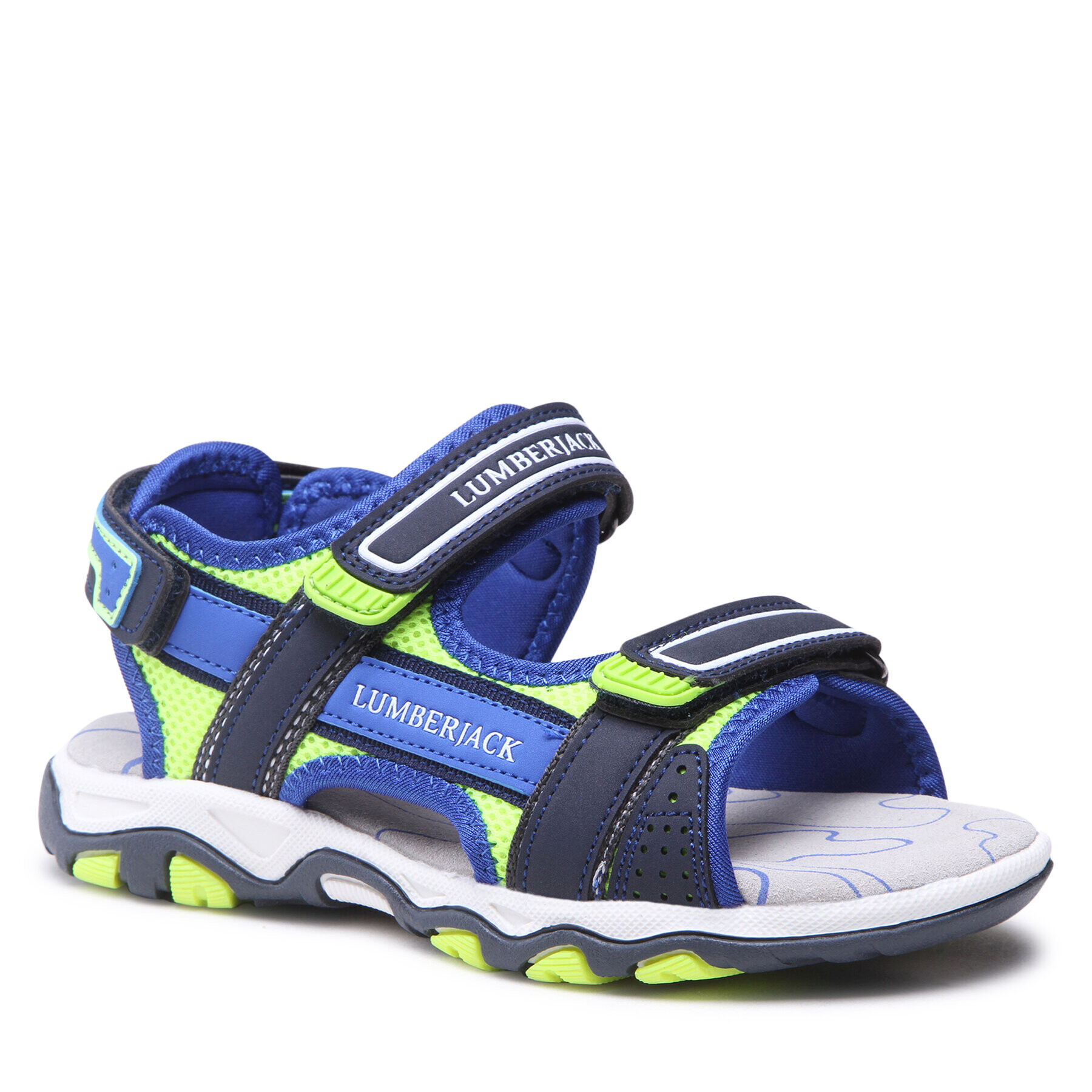 Lumberjack Обувки SANDAL 2 BANDS Син - Pepit.bg