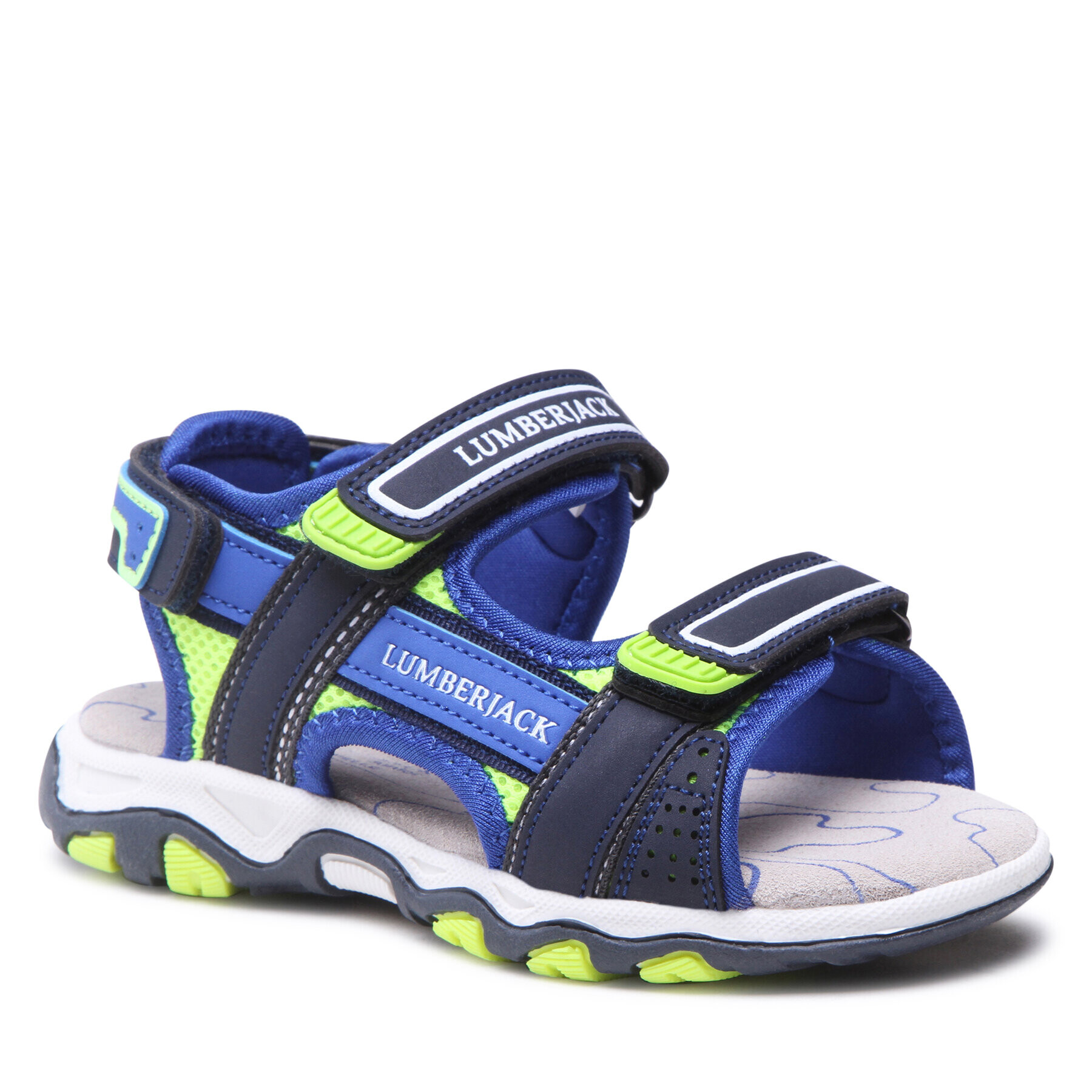 Lumberjack Обувки SANDAL 2 BANDS Син - Pepit.bg