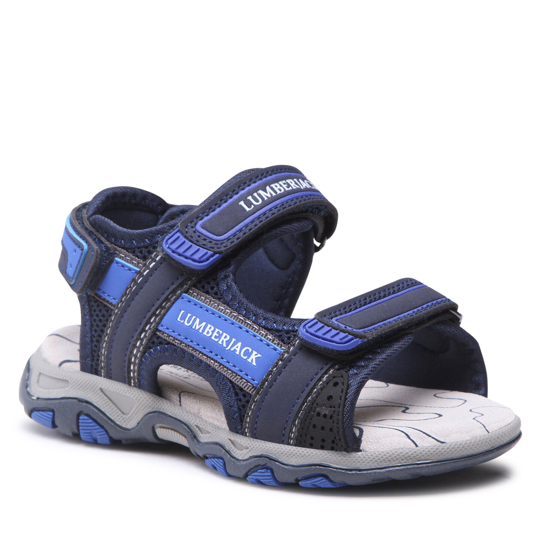 Lumberjack Обувки SANDAL 2 BANDS Тъмносин - Pepit.bg