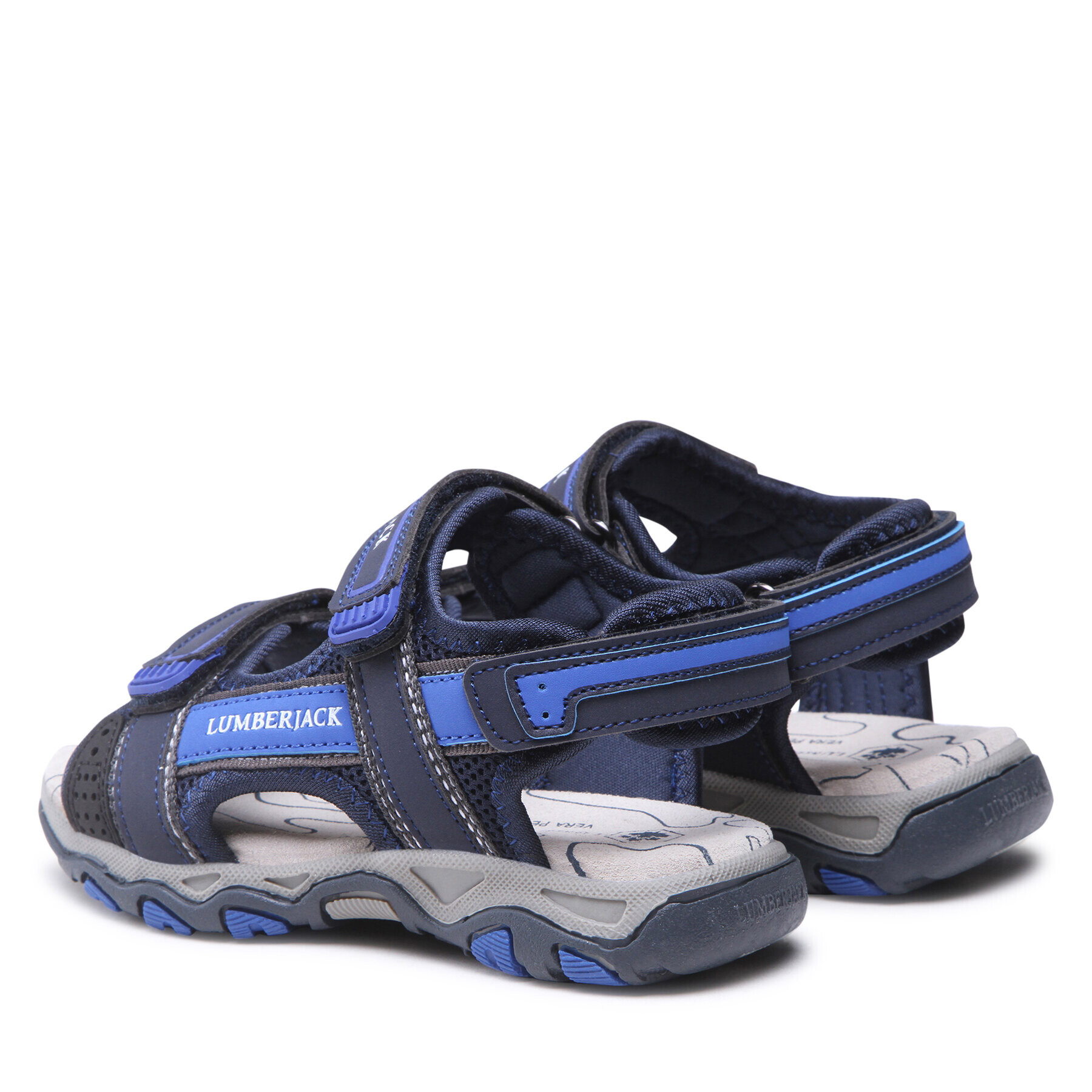 Lumberjack Обувки SANDAL 2 BANDS Тъмносин - Pepit.bg