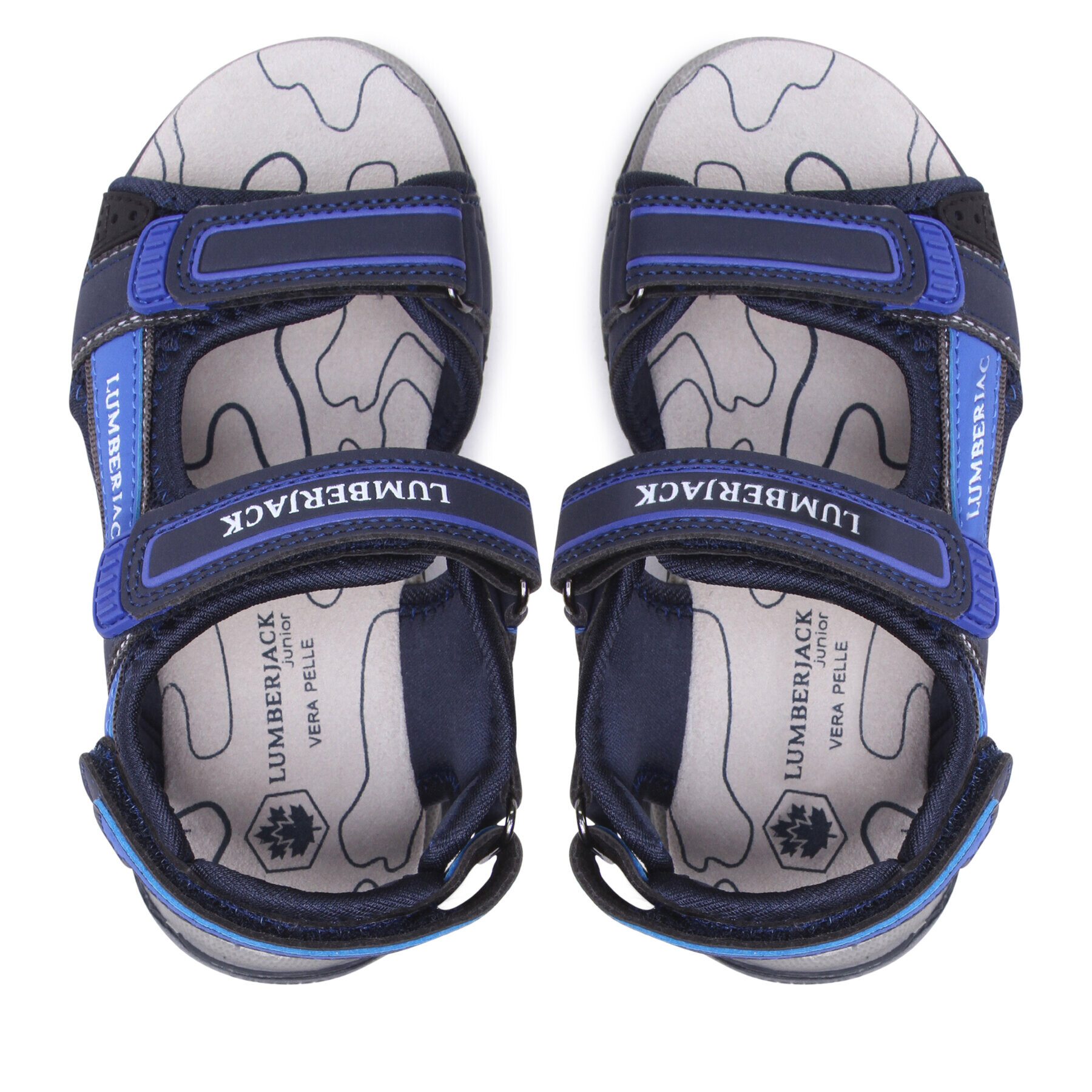 Lumberjack Обувки SANDAL 2 BANDS Тъмносин - Pepit.bg
