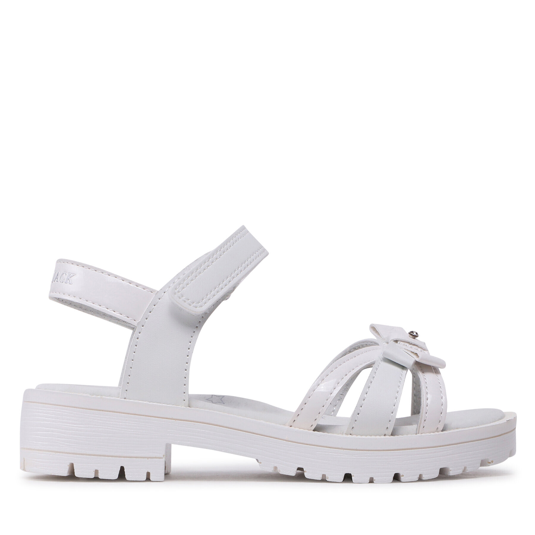 Lumberjack Обувки SANDAL WITH BOW Бял - Pepit.bg