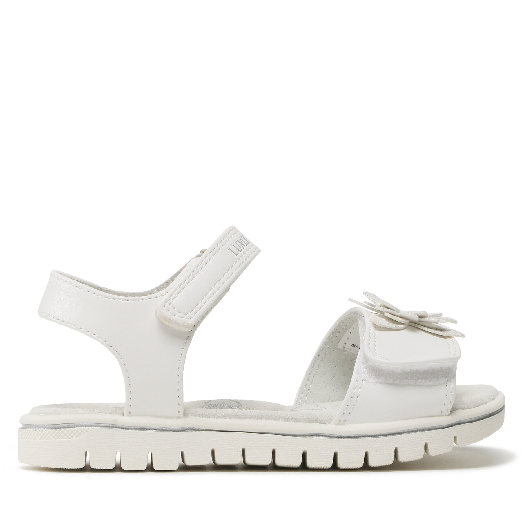 Lumberjack Обувки SANDAL WITH FLOWER Бял - Pepit.bg