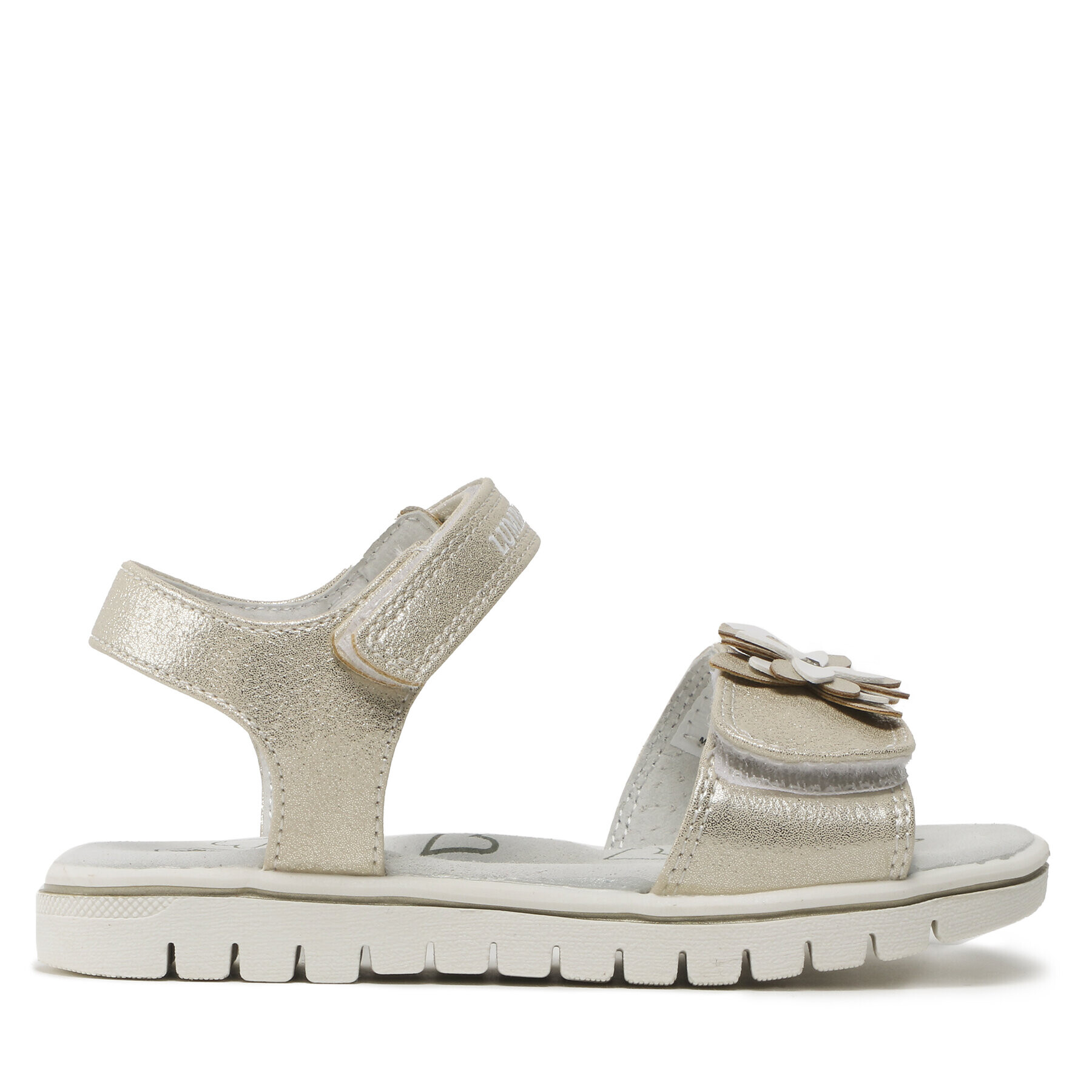 Lumberjack Обувки SANDAL WITH FLOWER Златист - Pepit.bg