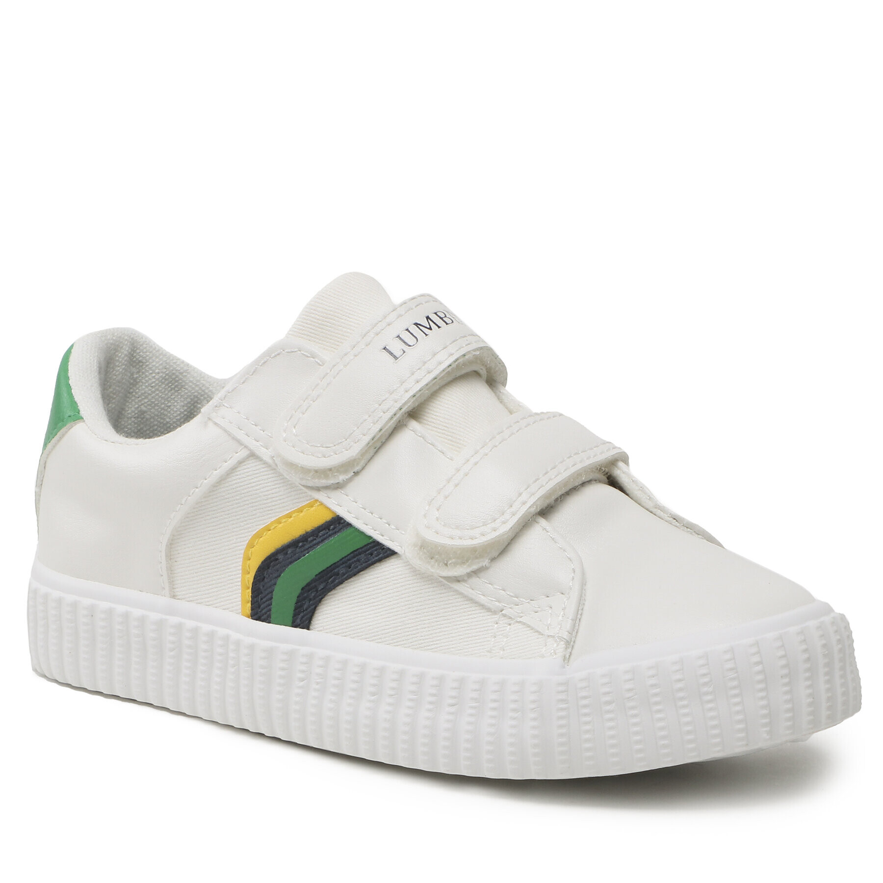 Lumberjack Обувки SNEAKER 2 VELCRO Бял - Pepit.bg
