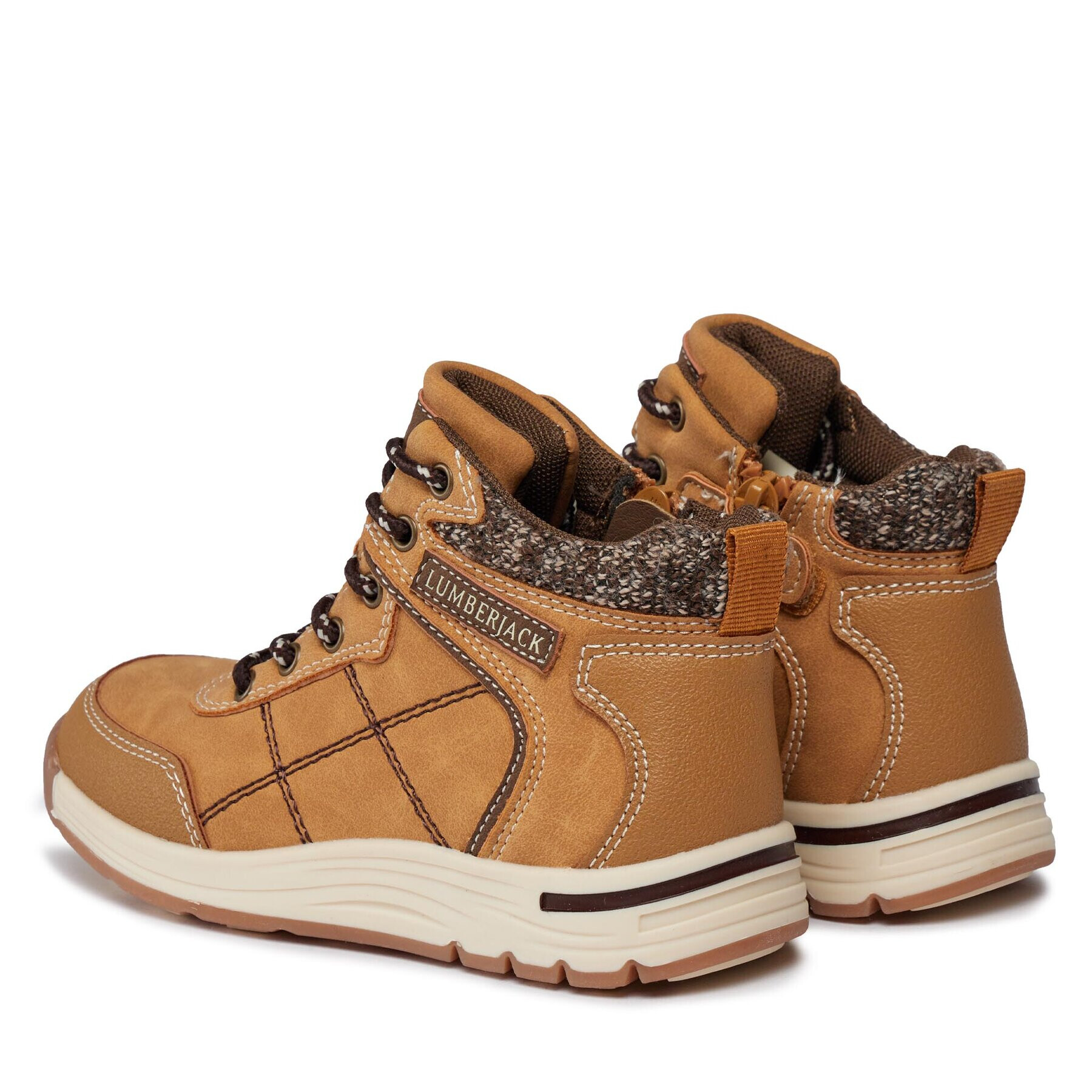 Lumberjack Зимни обувки COLBY SB92601-001-M66 Жълт - Pepit.bg