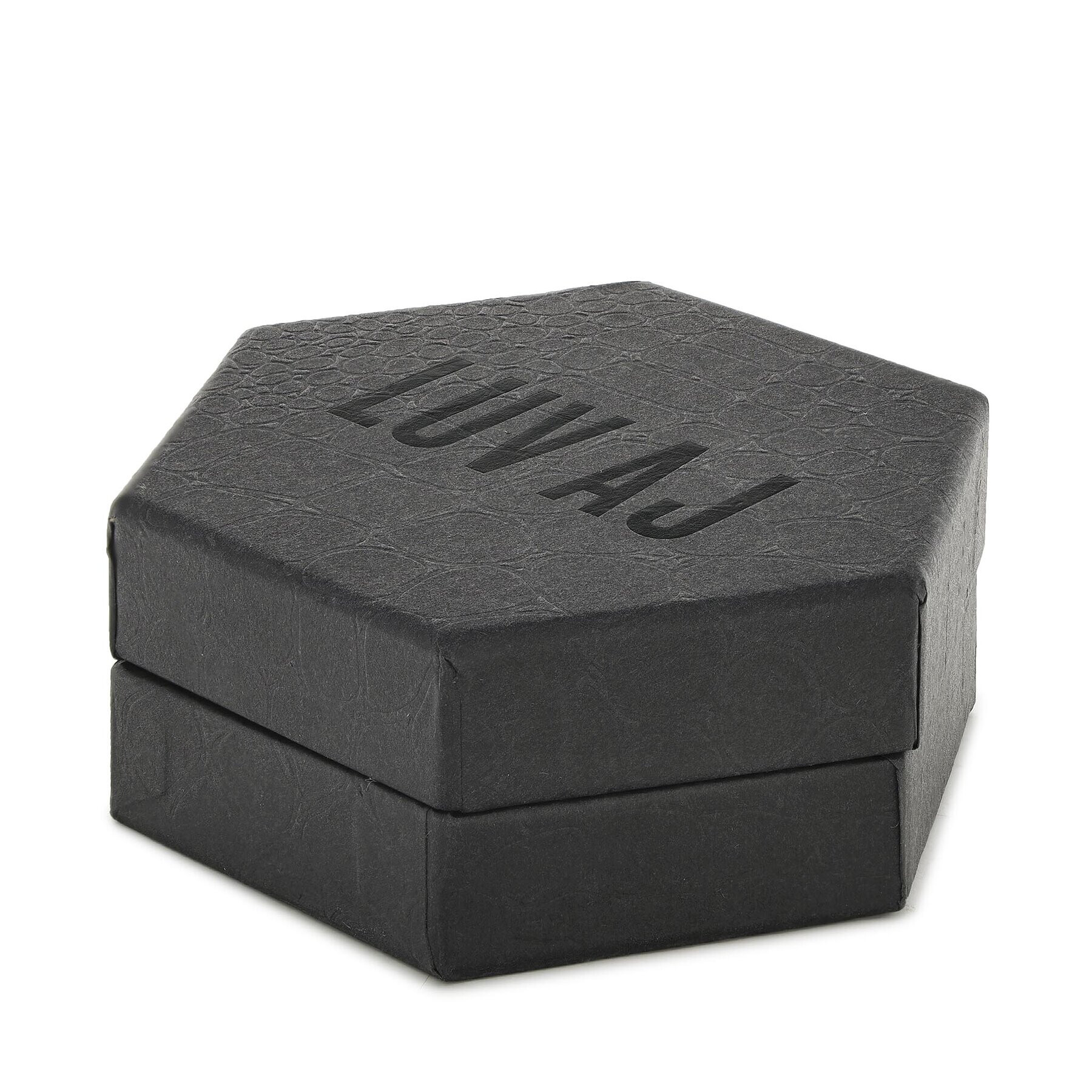 Luv AJ Обици Stellar Bezel Double Studs HOL22-E-SBDS-G Златист - Pepit.bg