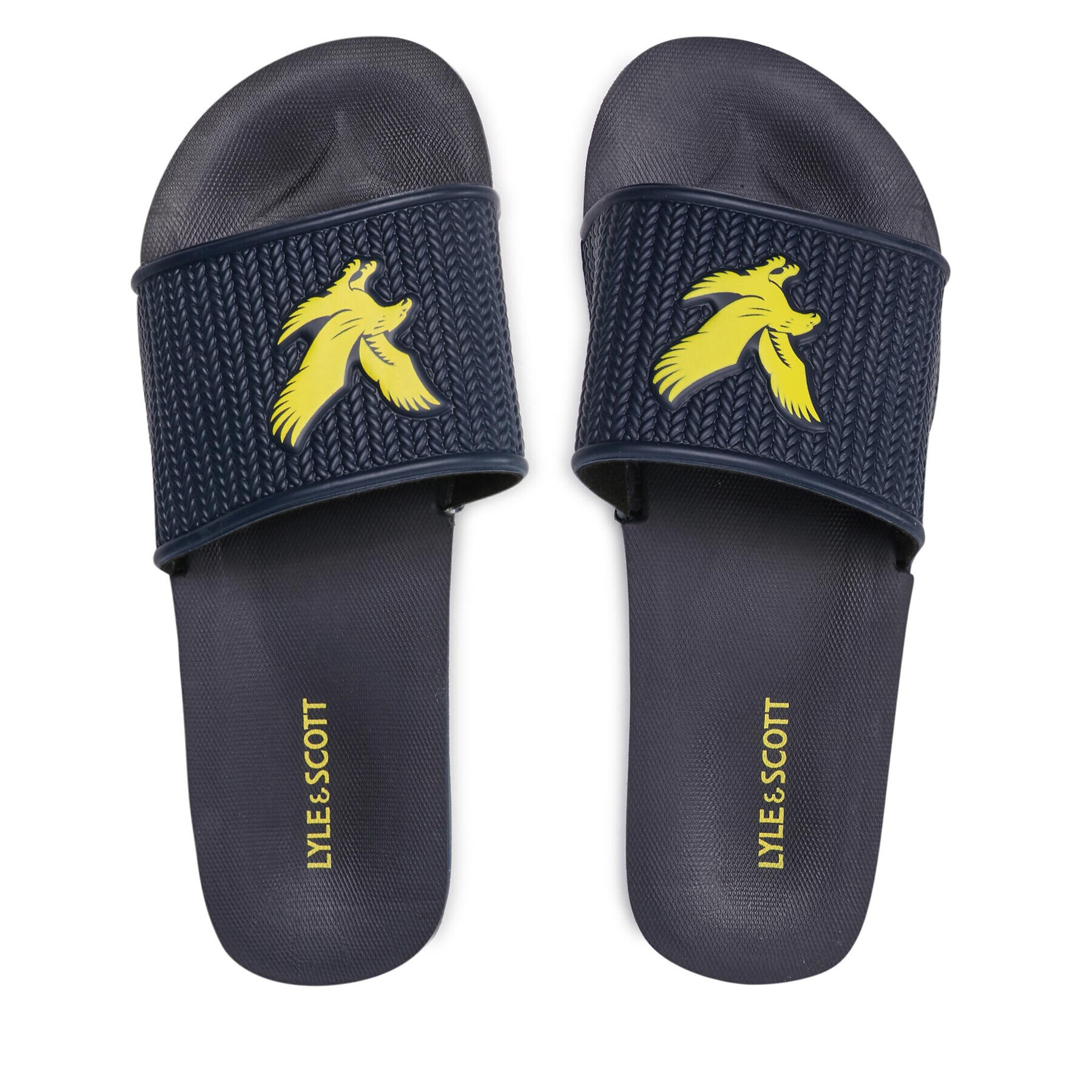 Lyle & Scott Чехли Easy Slide FW1407 Тъмносин - Pepit.bg