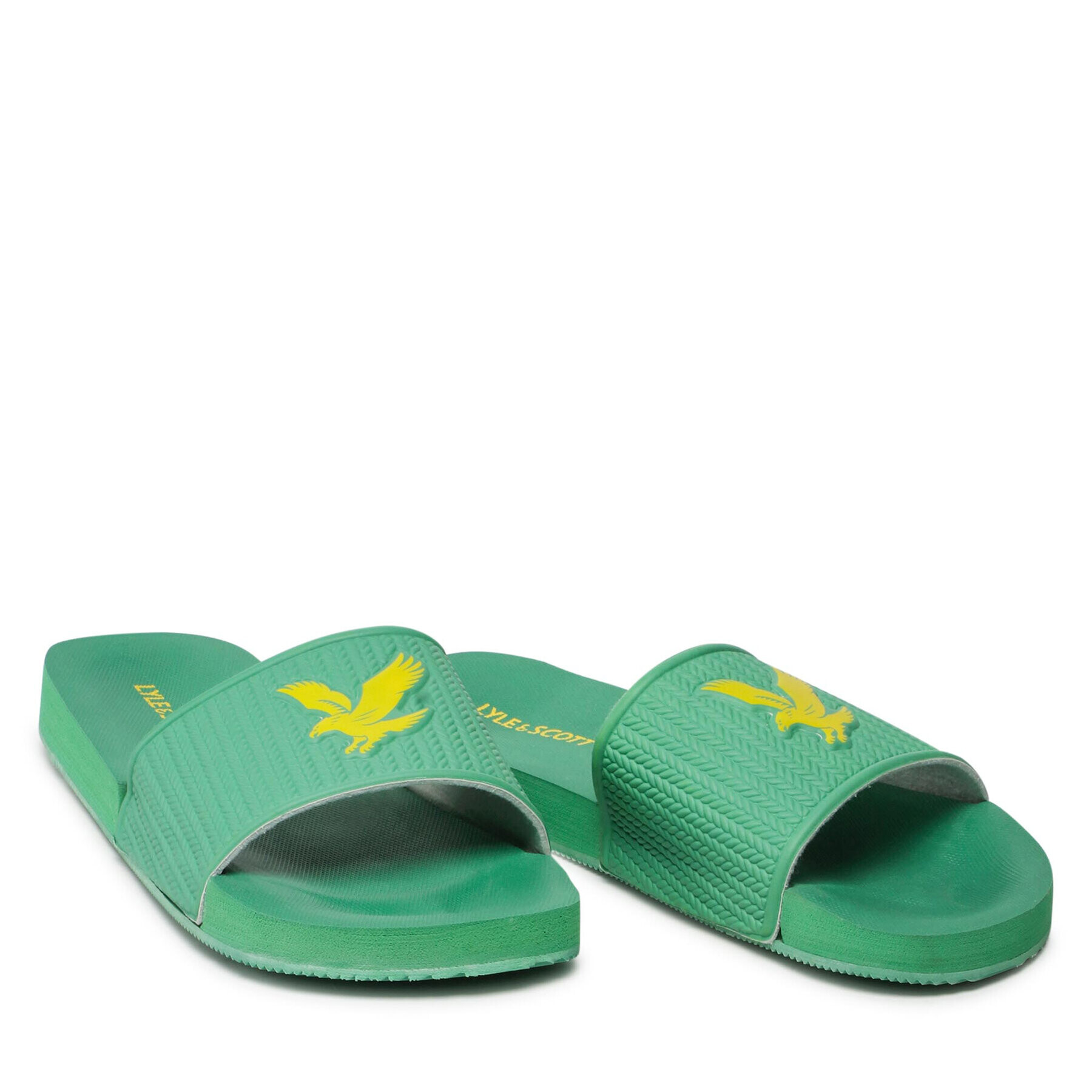 Lyle & Scott Чехли Easy Slide FW1407 Зелен - Pepit.bg