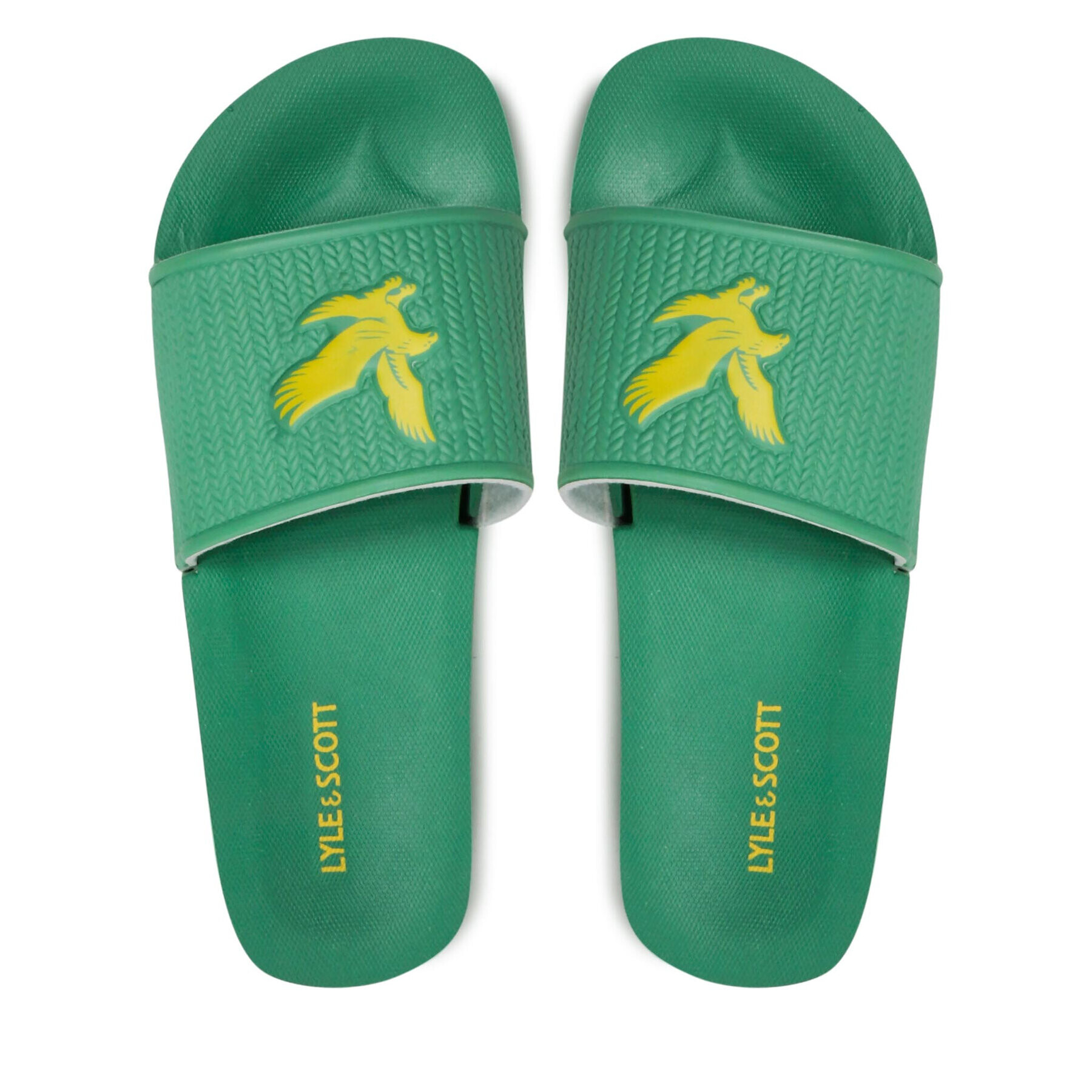 Lyle & Scott Чехли Easy Slide FW1407 Зелен - Pepit.bg