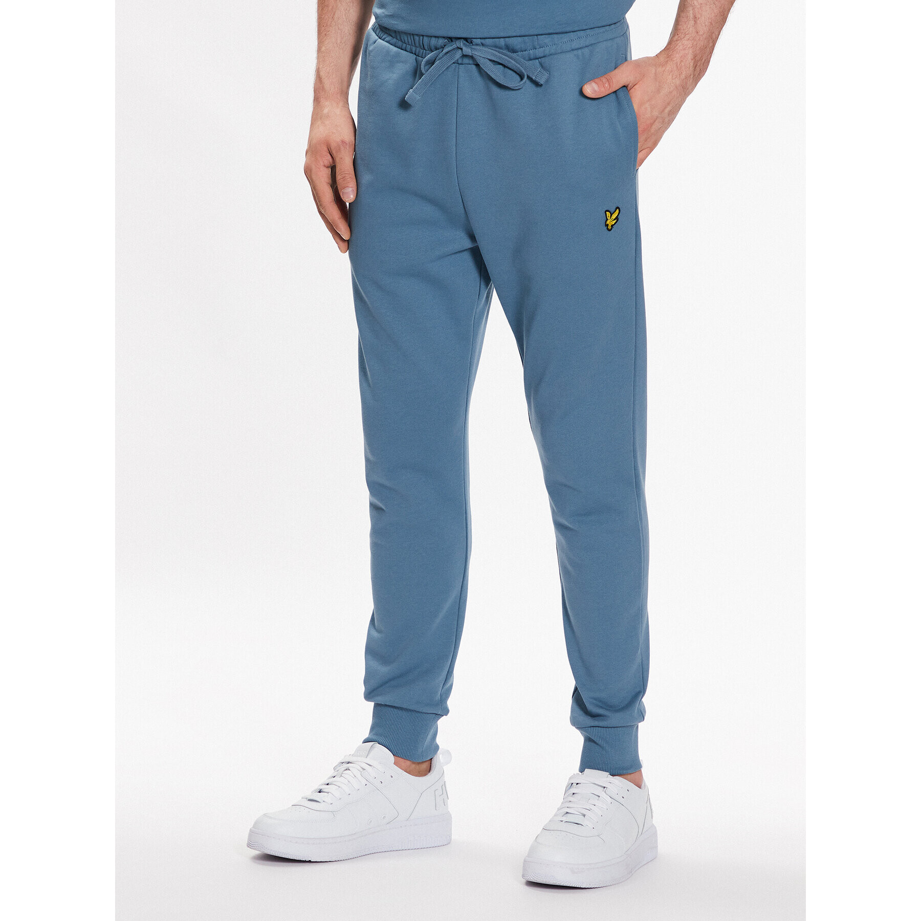 Lyle & Scott Долнище анцуг Skinny Sweatpant ML822VOG Син Skinny Fit - Pepit.bg