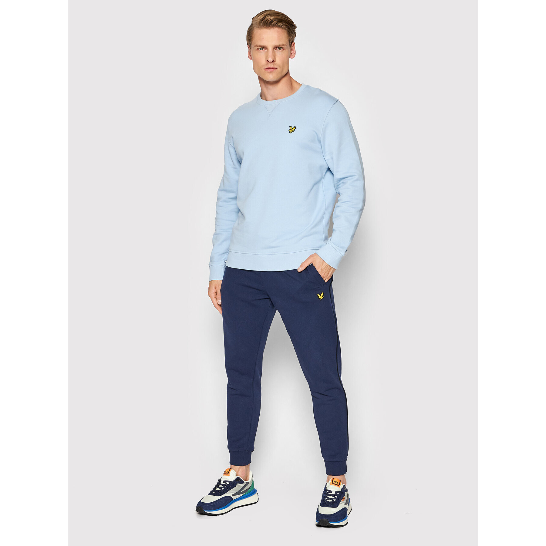 Lyle & Scott Долнище анцуг TR1483OGSP Тъмносин Regular Fit - Pepit.bg