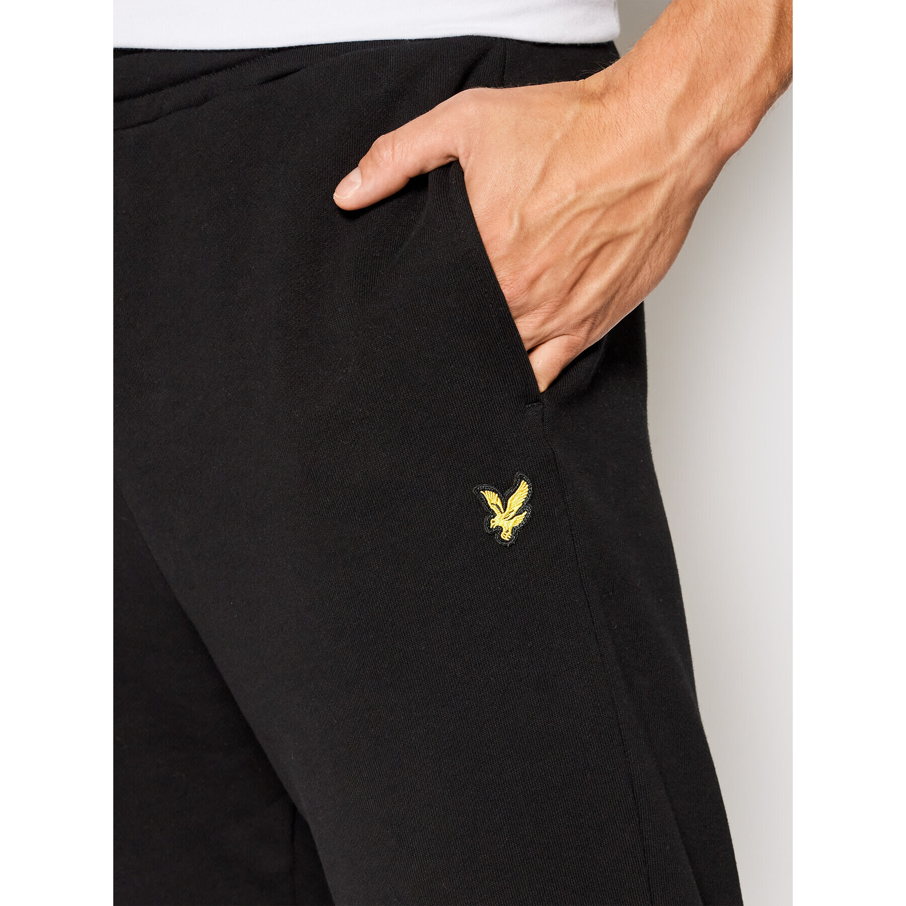 Lyle & Scott Долнище анцуг ML822VOG Черен Skinny Fit - Pepit.bg