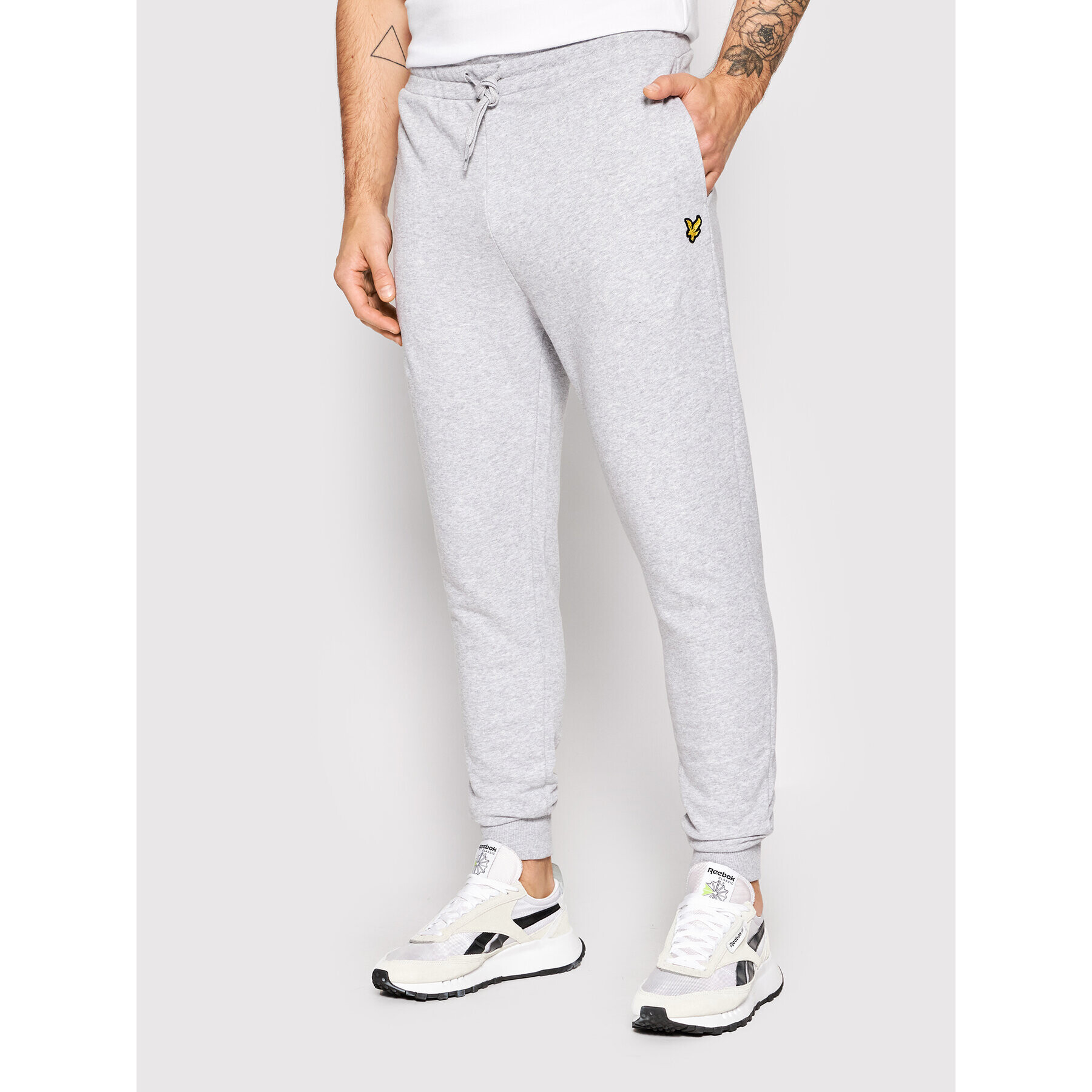Lyle & Scott Долнище анцуг ML822VOG Сив Skinny Fit - Pepit.bg