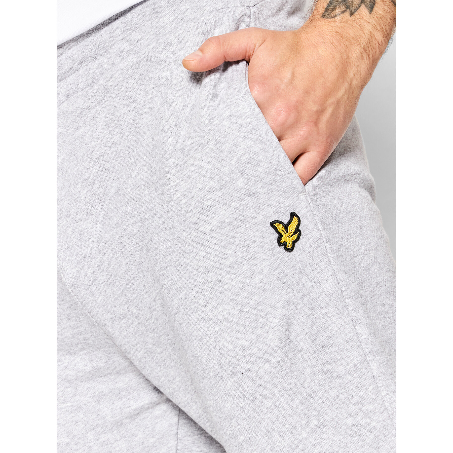 Lyle & Scott Долнище анцуг ML822VOG Сив Skinny Fit - Pepit.bg