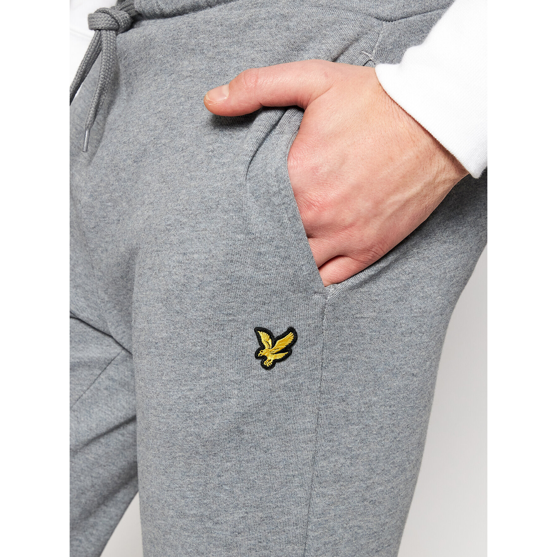 Lyle & Scott Долнище анцуг ML822VTR Сив Skinny Fit - Pepit.bg