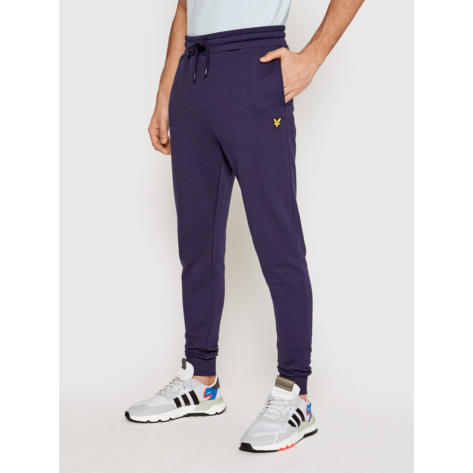 Lyle & Scott Долнище анцуг ML822VTR Тъмносин Skinny Fit - Pepit.bg