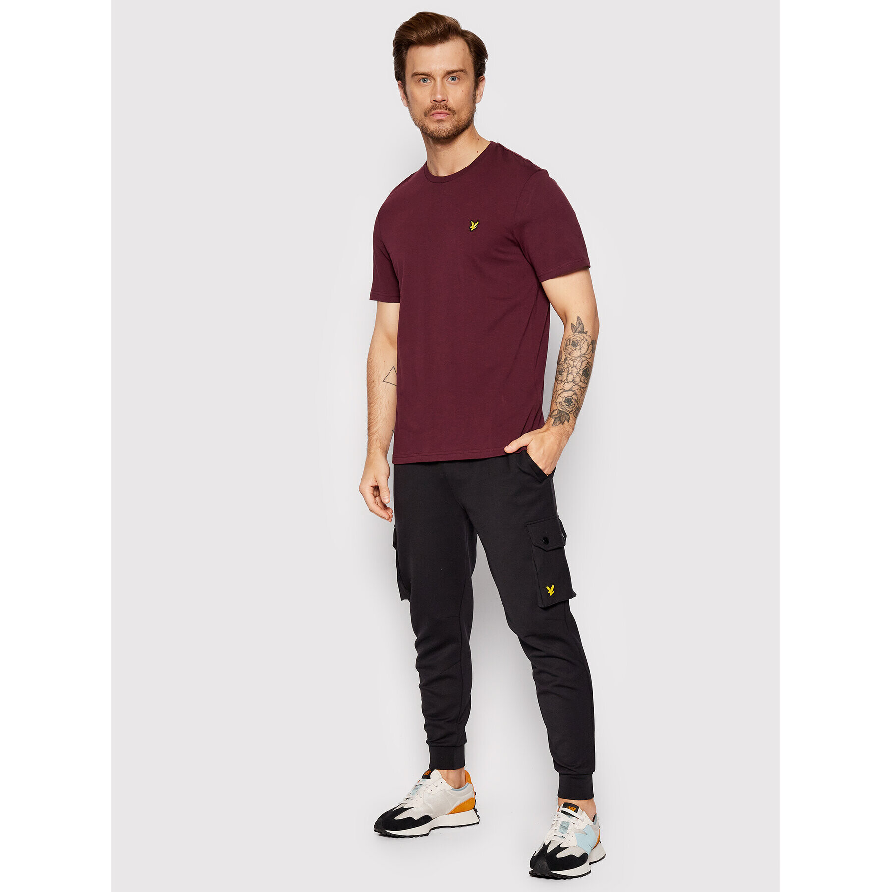 Lyle & Scott Долнище анцуг TR1570SP Черен Regular Fit - Pepit.bg