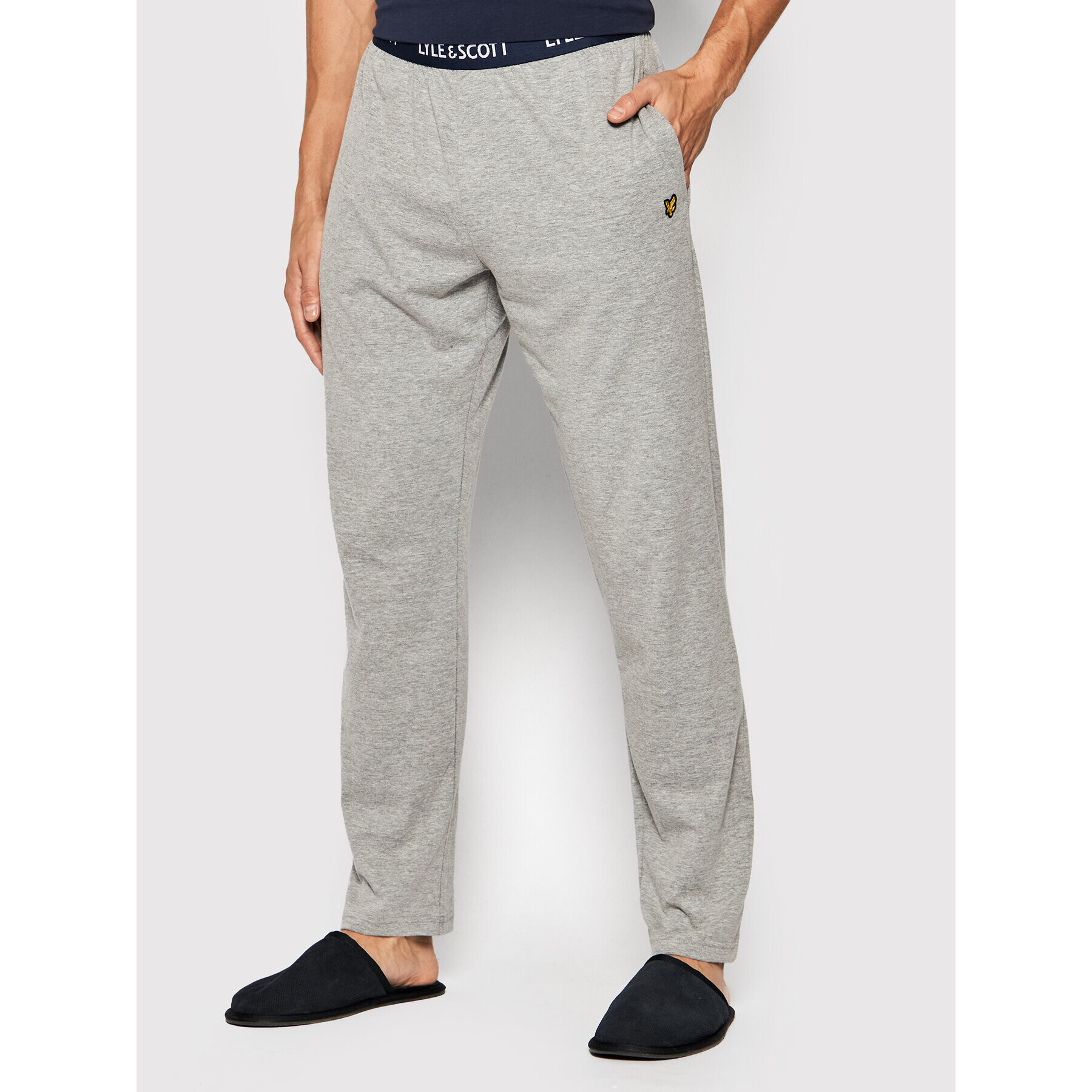 Lyle & Scott Долнище на пижама Alastair LSPANT900 Сив - Pepit.bg