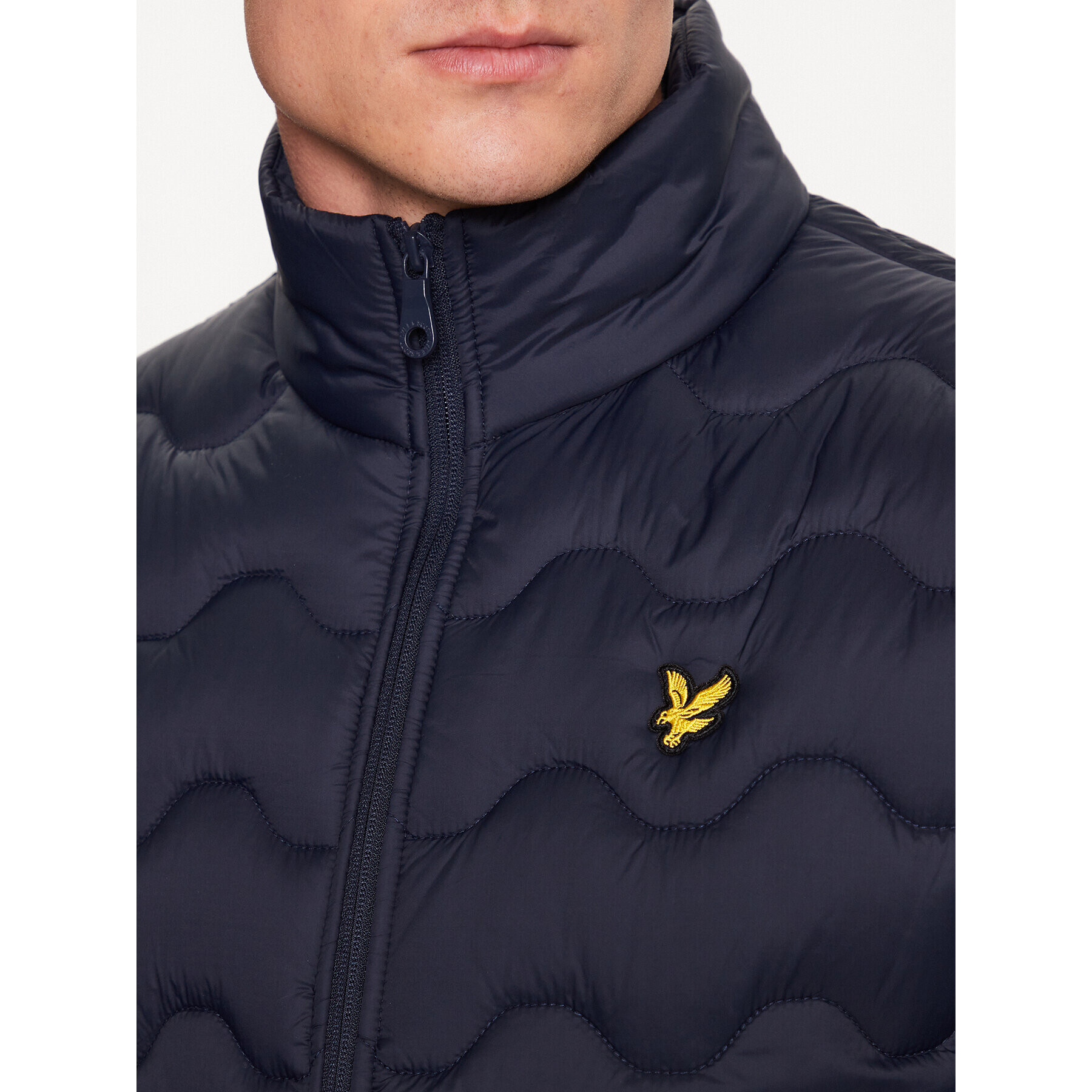 Lyle & Scott Елек Crest Quilted Gilet JK1802V Тъмносин Regular Fit - Pepit.bg