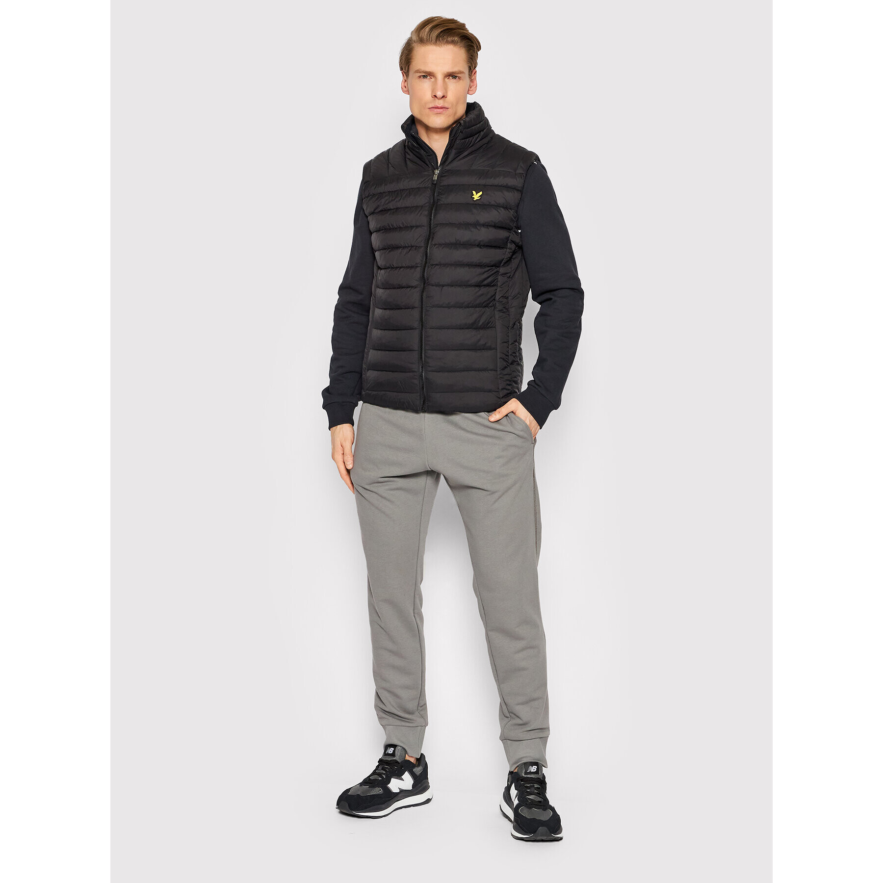 Lyle & Scott Елек Gilet JK1373SP Черен Regular Fit - Pepit.bg