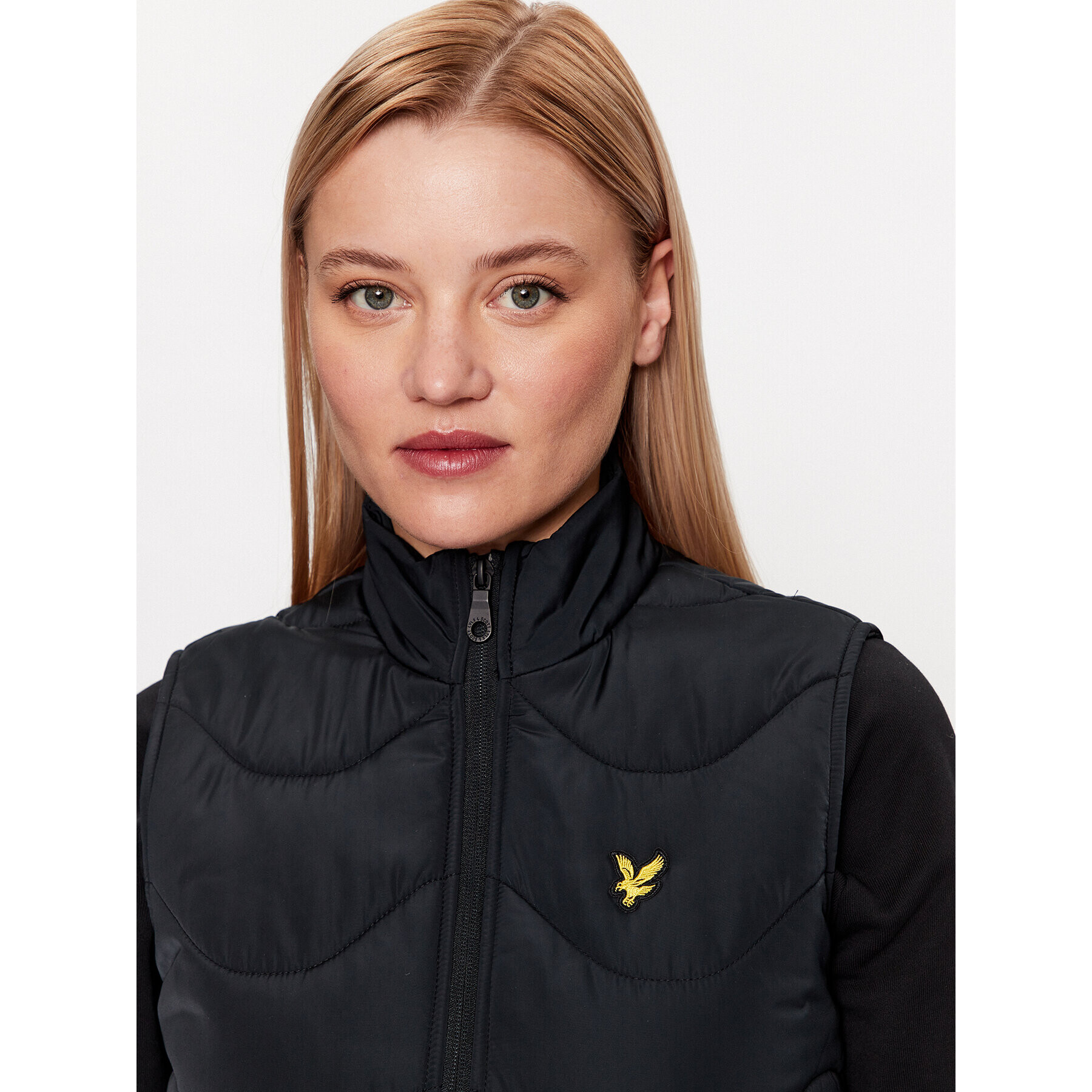 Lyle & Scott Елек Padded Gilet JKW1802V Черен Regular Fit - Pepit.bg