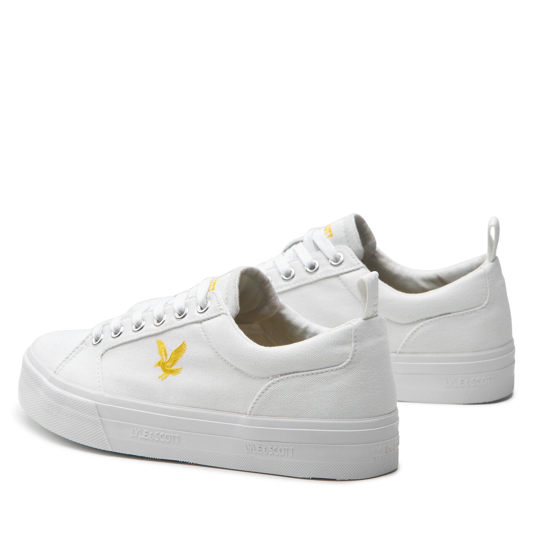 Lyle & Scott Гуменки Aurea FW1317 Бял - Pepit.bg