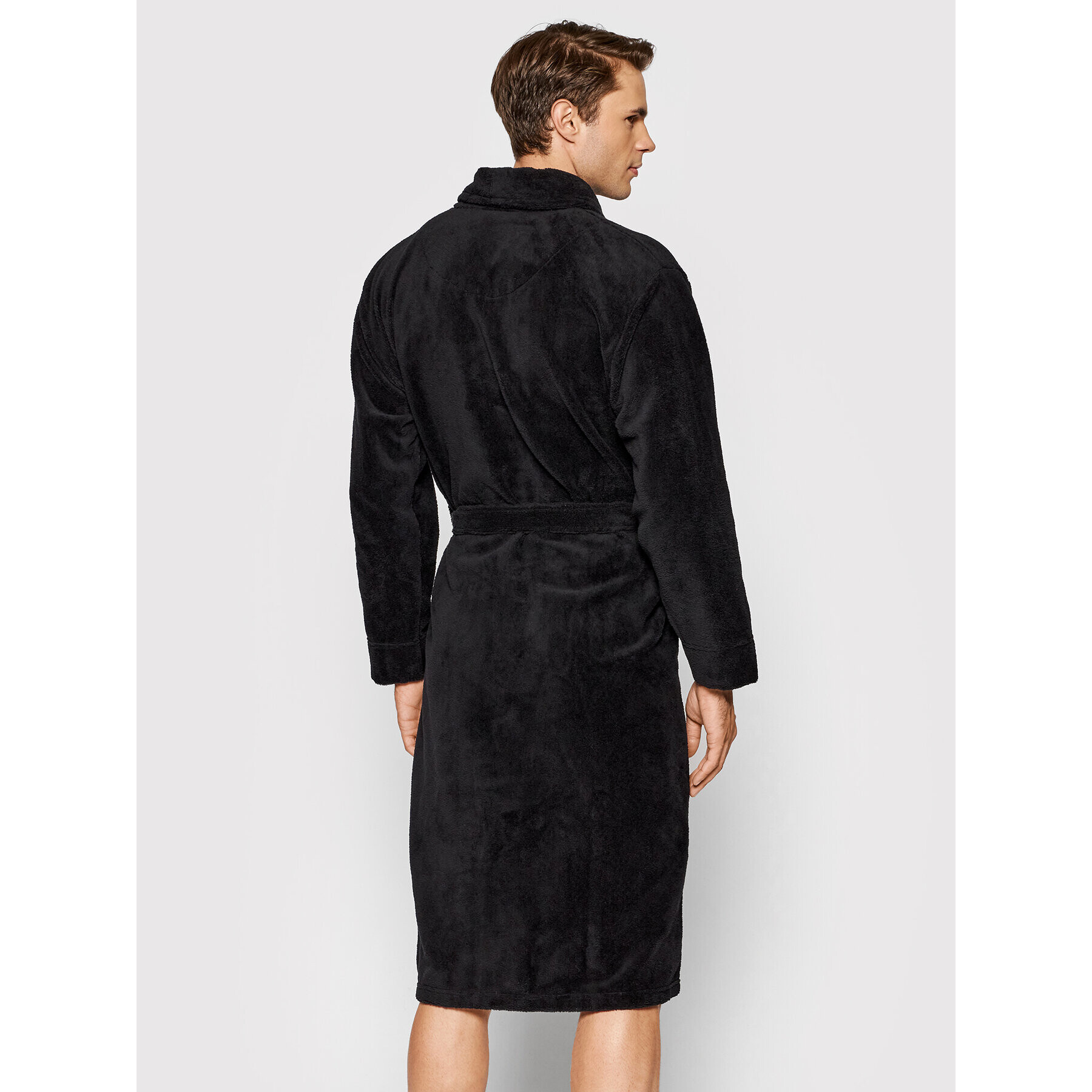 Lyle & Scott Халат Jeremy LSGWN015 Черен - Pepit.bg