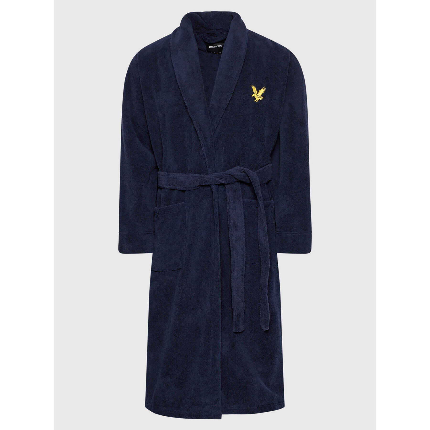 Lyle & Scott Халат Jeremy LSGWN015 Тъмносин - Pepit.bg