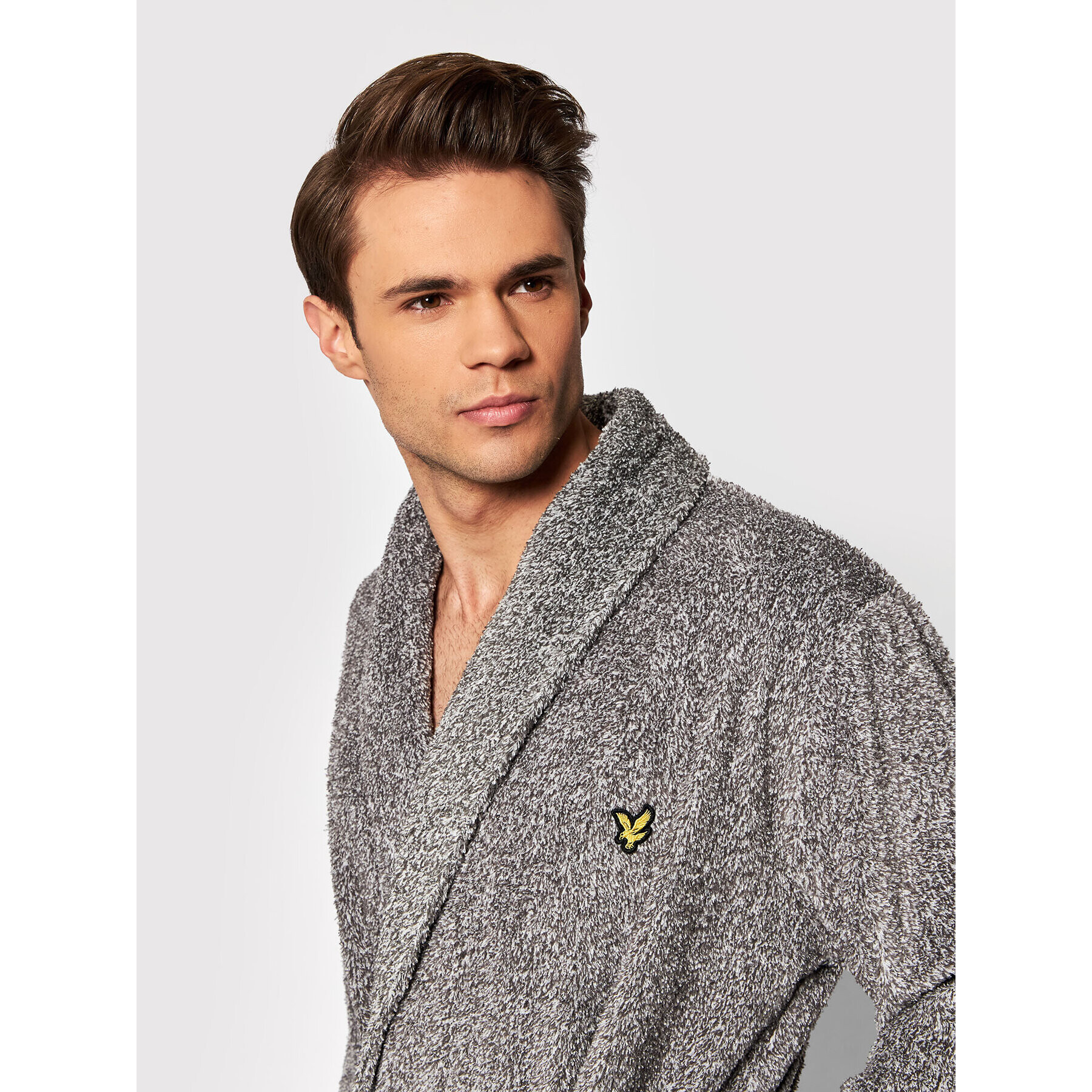 Lyle & Scott Халат Lucas LSGWN005 Сив - Pepit.bg