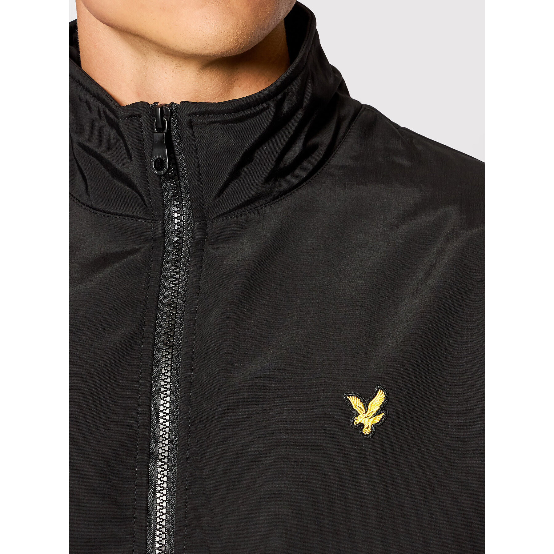 Lyle & Scott Яке бомбър Fleece Lined Funnel Neck JK1516V Черен Regular Fit - Pepit.bg