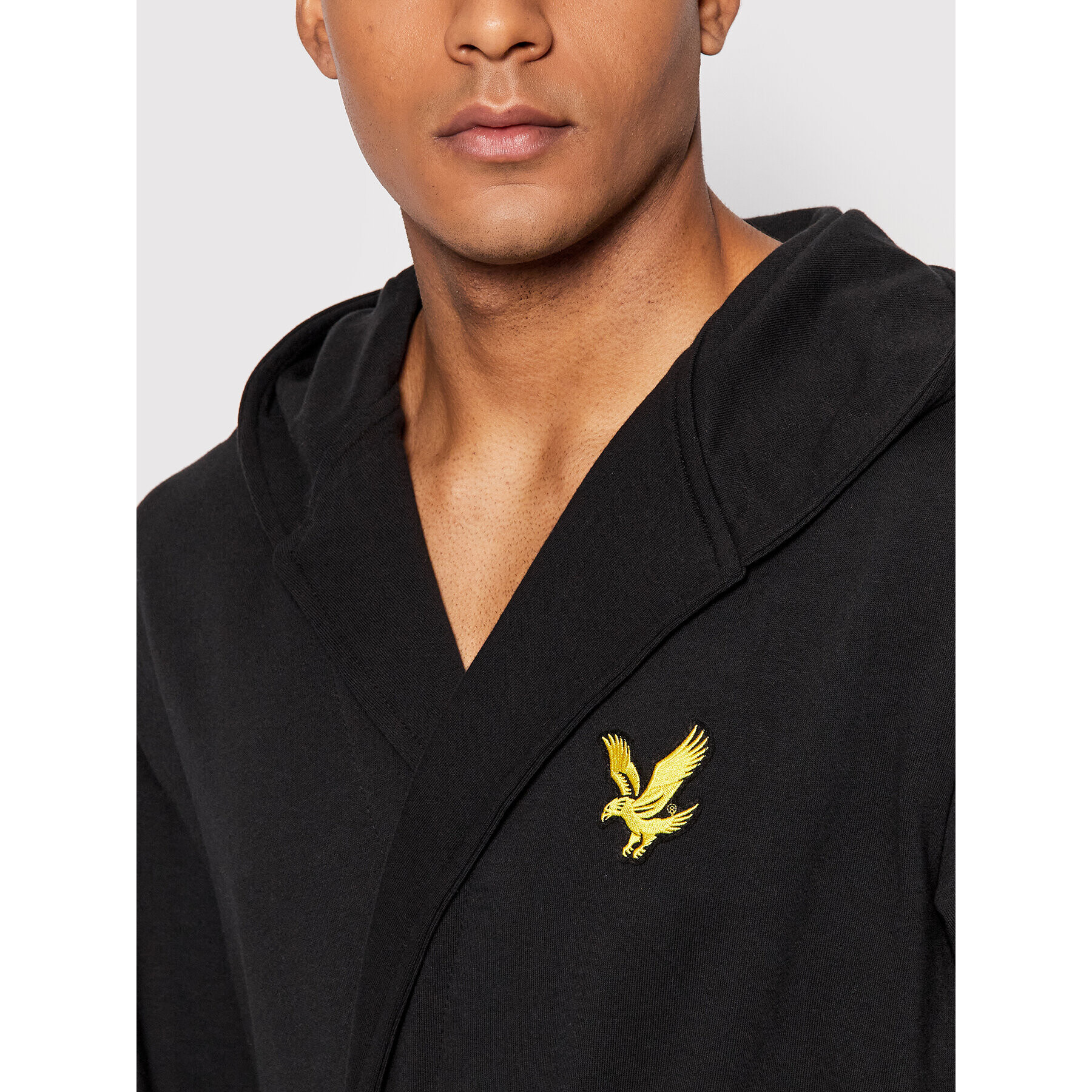 Lyle & Scott Халат Enzo LSGWN020 Черен - Pepit.bg