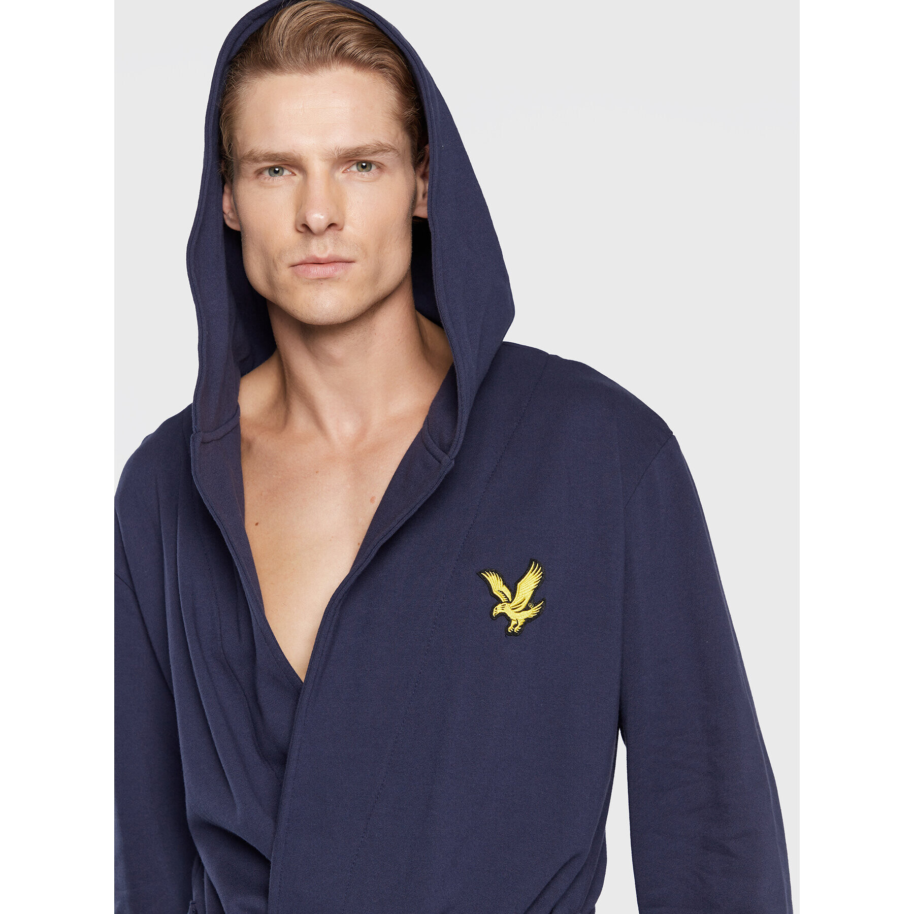 Lyle & Scott Халат Enzo LSGWN020 Тъмносин - Pepit.bg