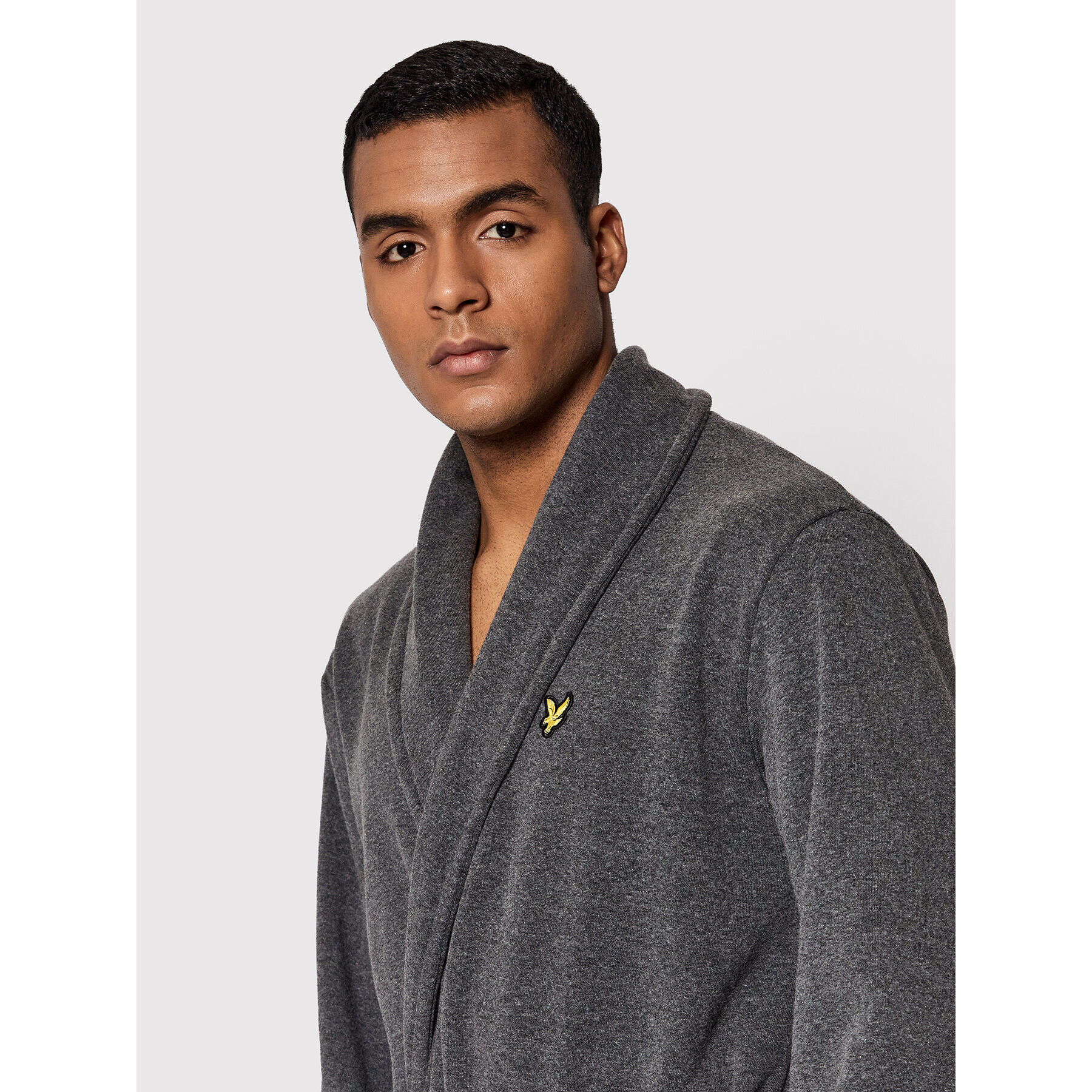 Lyle & Scott Халат Matthew LSGWN011 Сив - Pepit.bg