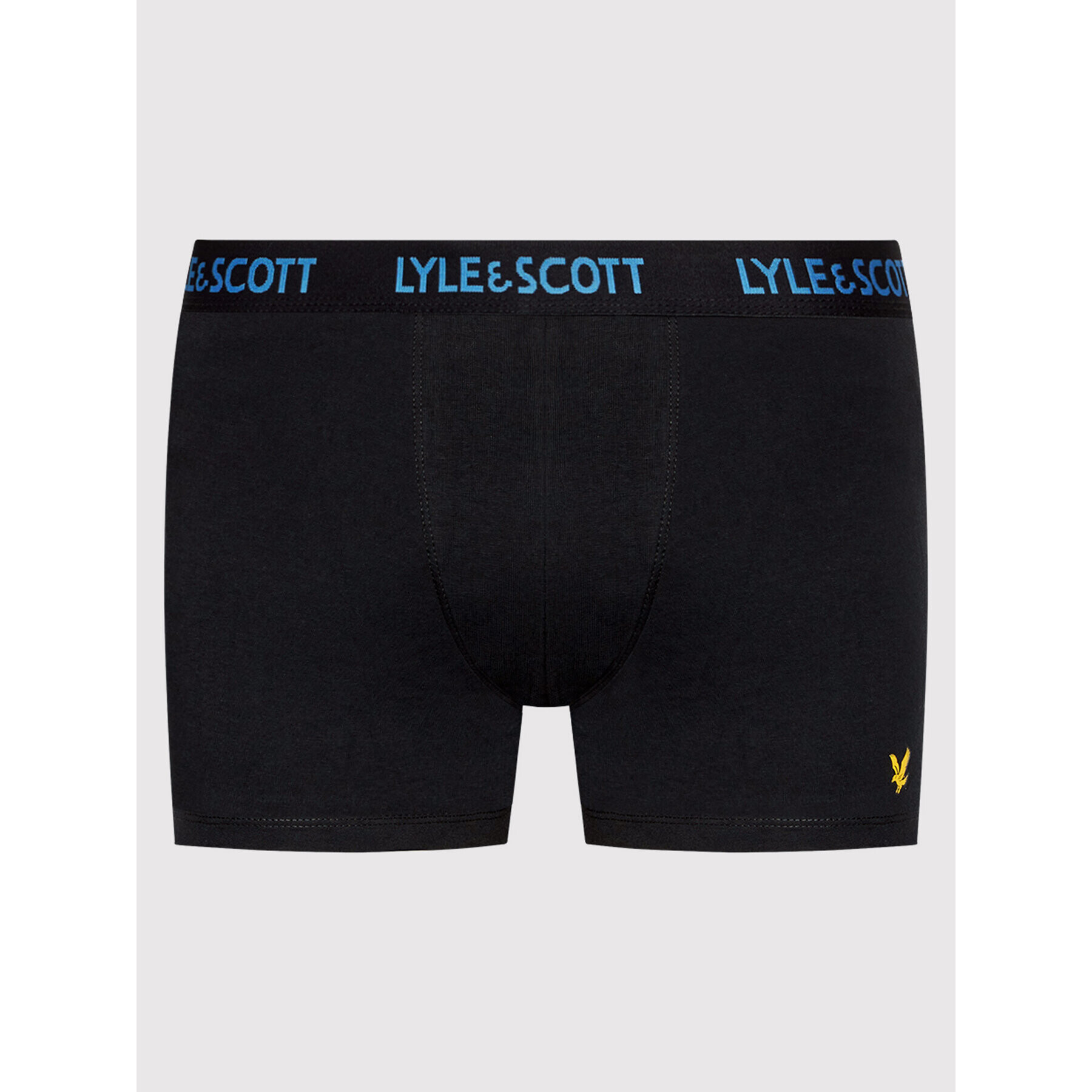 Lyle & Scott Комплект 3 чифта боксерки Barclay LSUWTC001 Черен - Pepit.bg