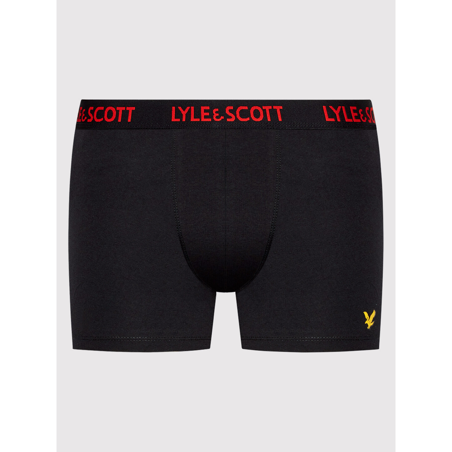 Lyle & Scott Комплект 3 чифта боксерки Barclay LSUWTC001 Черен - Pepit.bg