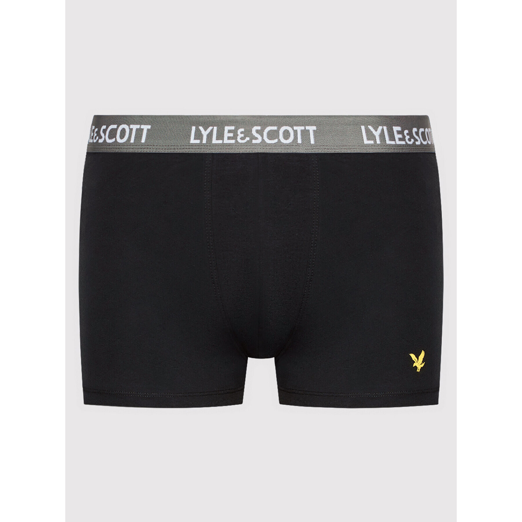 Lyle & Scott Комплект 3 чифта боксерки Barclay LSUWTC001 Черен - Pepit.bg