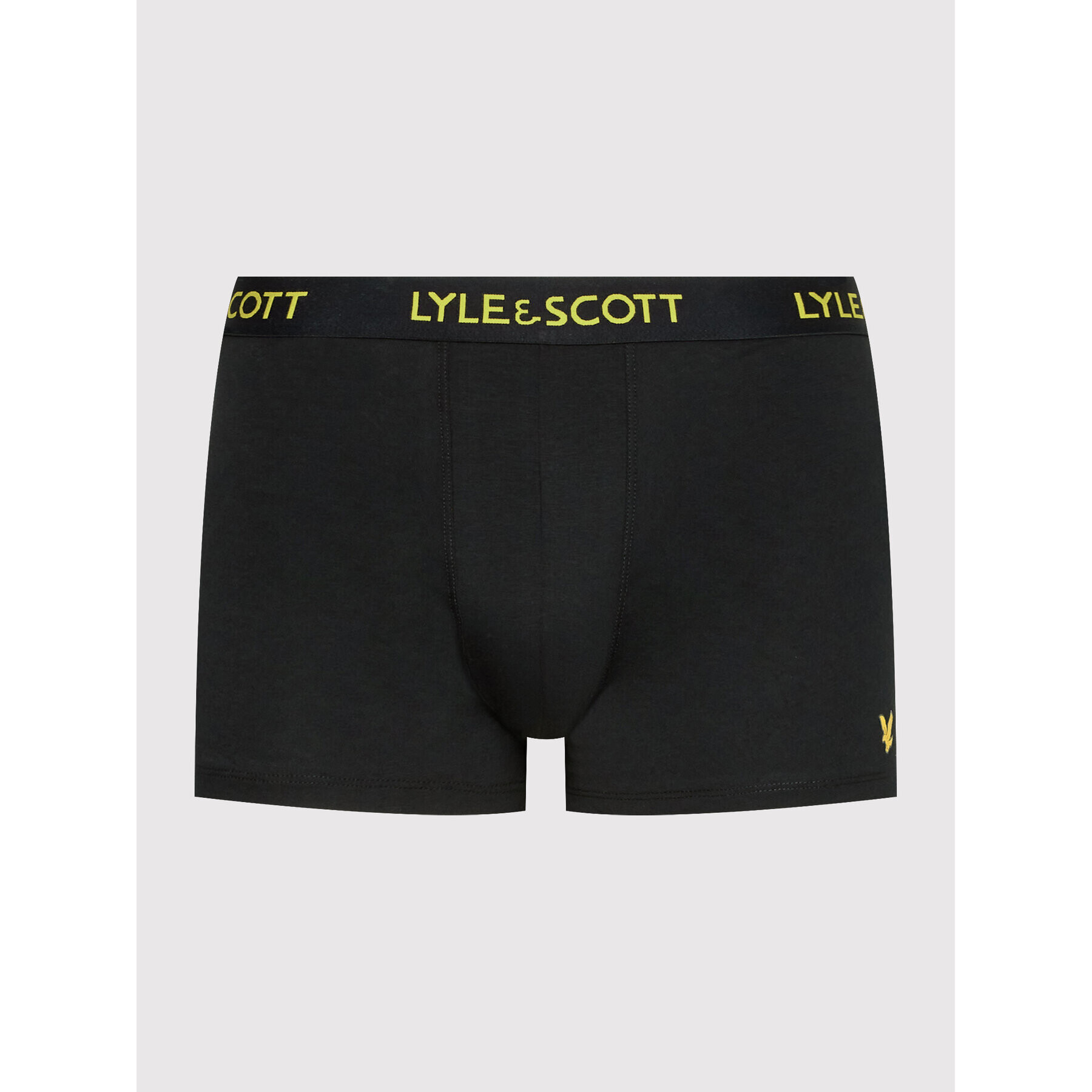 Lyle & Scott Комплект 3 чифта боксерки Barclay LSUWTC001 Черен - Pepit.bg