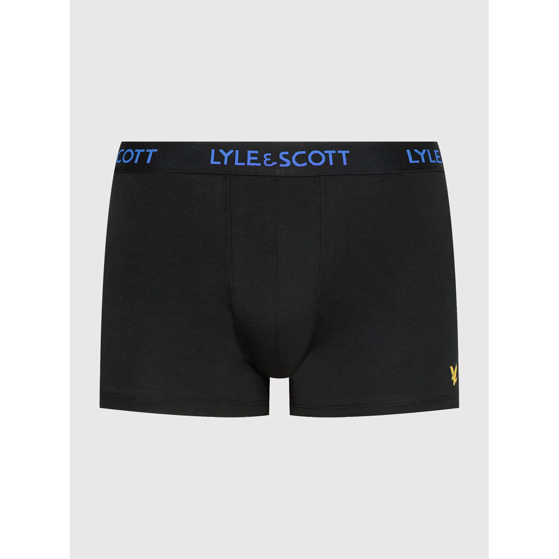 Lyle & Scott Комплект 3 чифта боксерки Barclay LSUWTC001 Черен - Pepit.bg