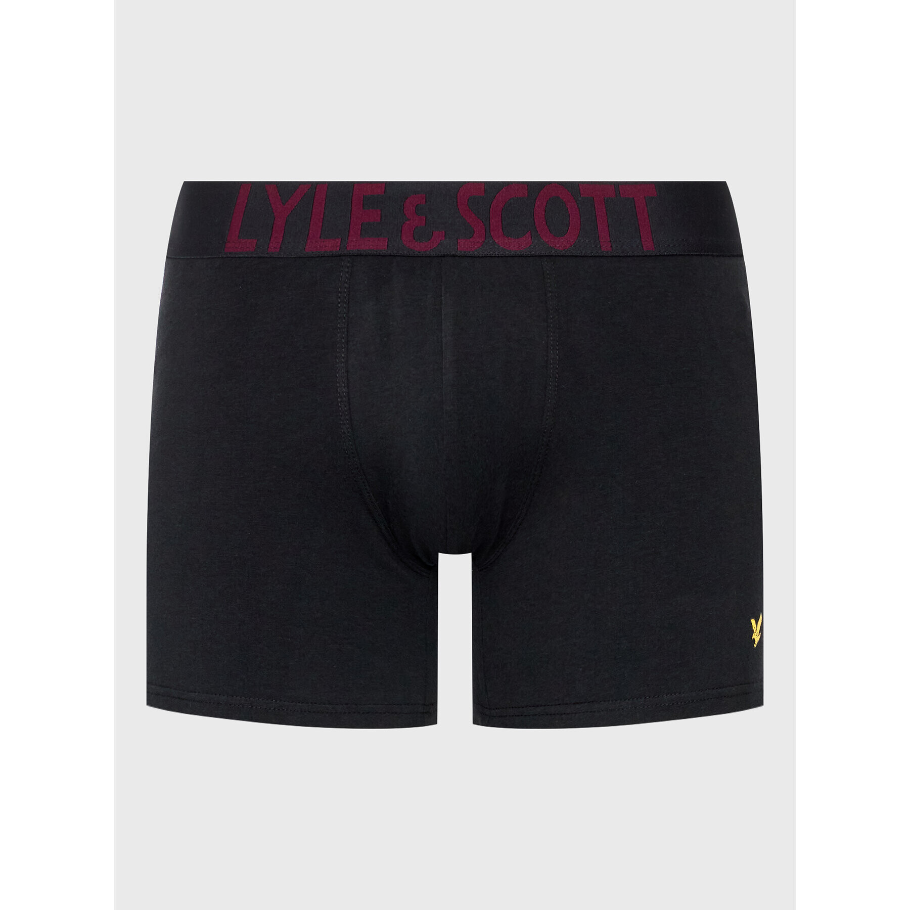 Lyle & Scott Комплект 3 чифта боксерки Daniel 492 Черен - Pepit.bg