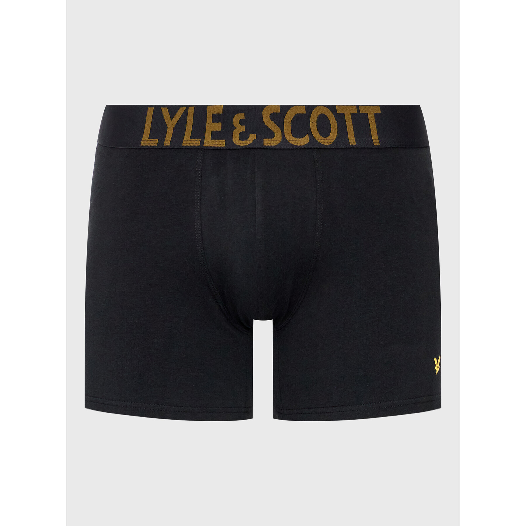Lyle & Scott Комплект 3 чифта боксерки Daniel 492 Черен - Pepit.bg