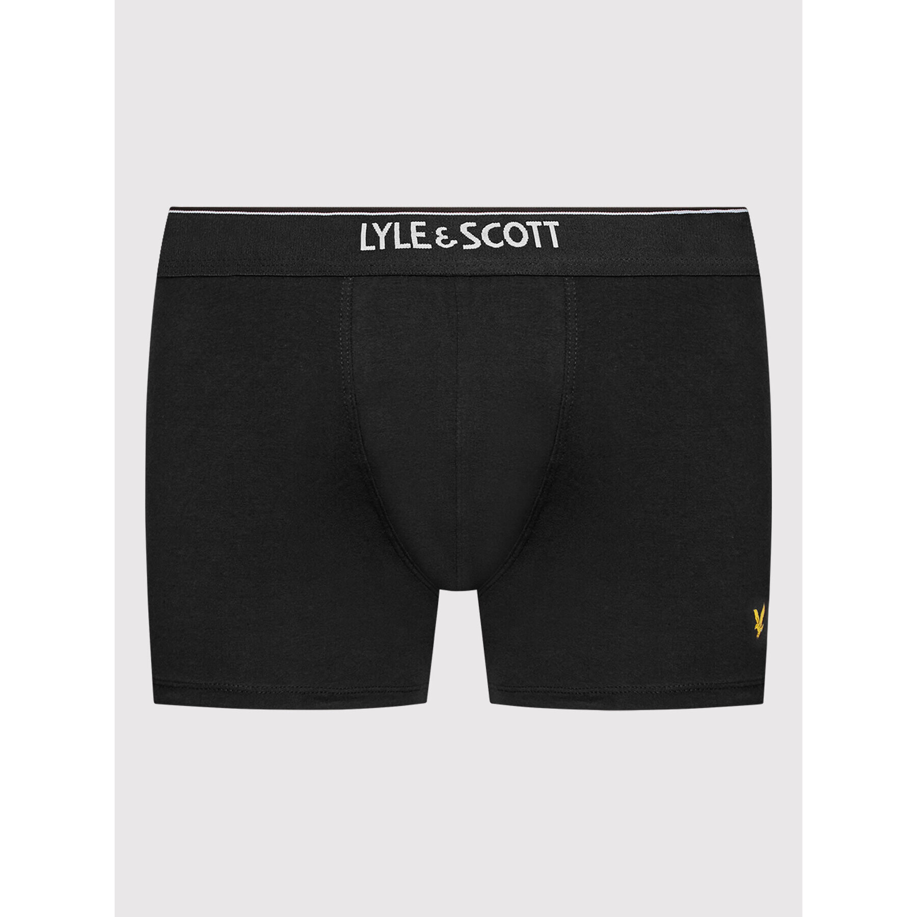 Lyle & Scott Комплект 3 чифта боксерки Fergus LSUWTC002 Черен - Pepit.bg