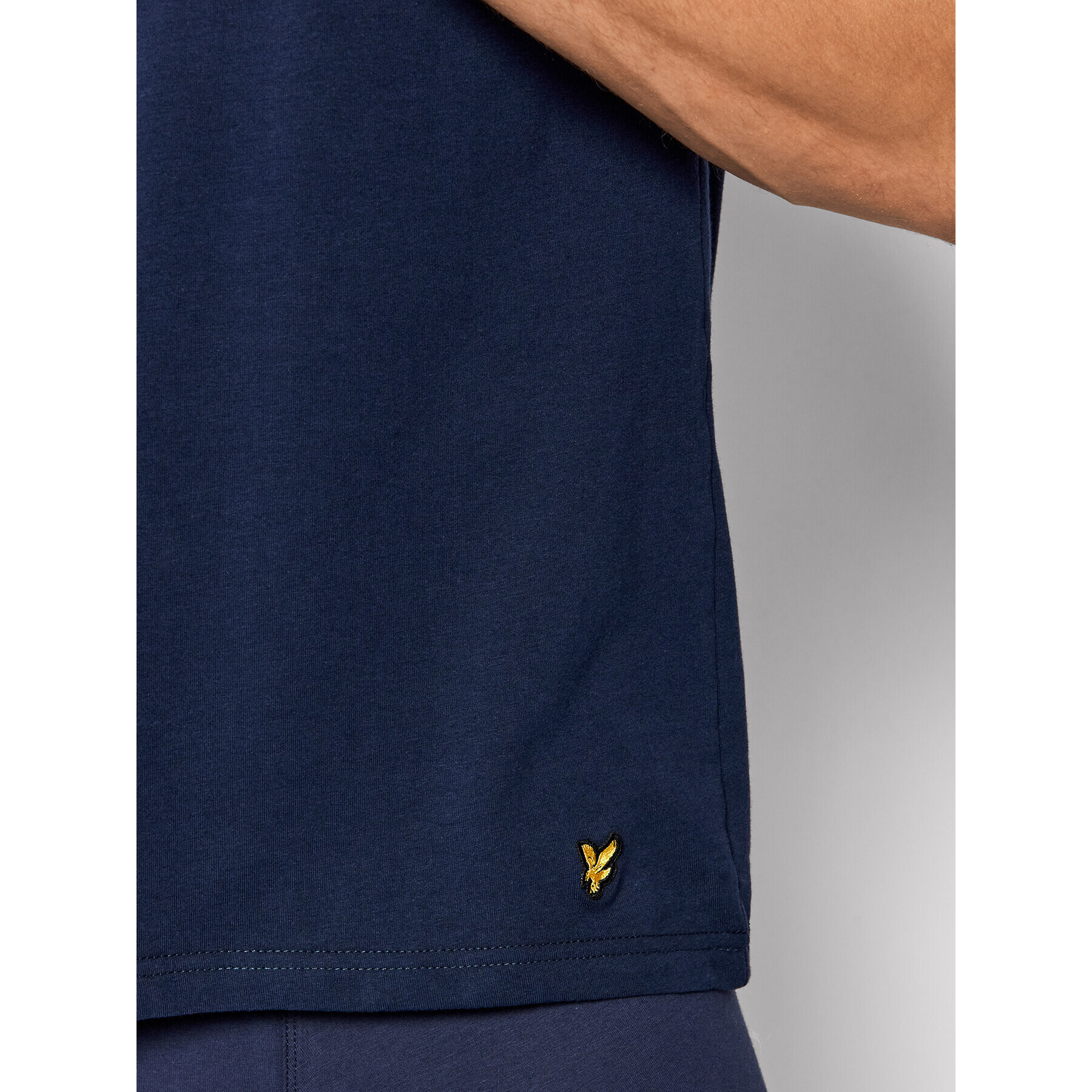 Lyle & Scott Комплект 3 тишърти Maxwell LS3PKT900 Тъмносин Regular Fit - Pepit.bg