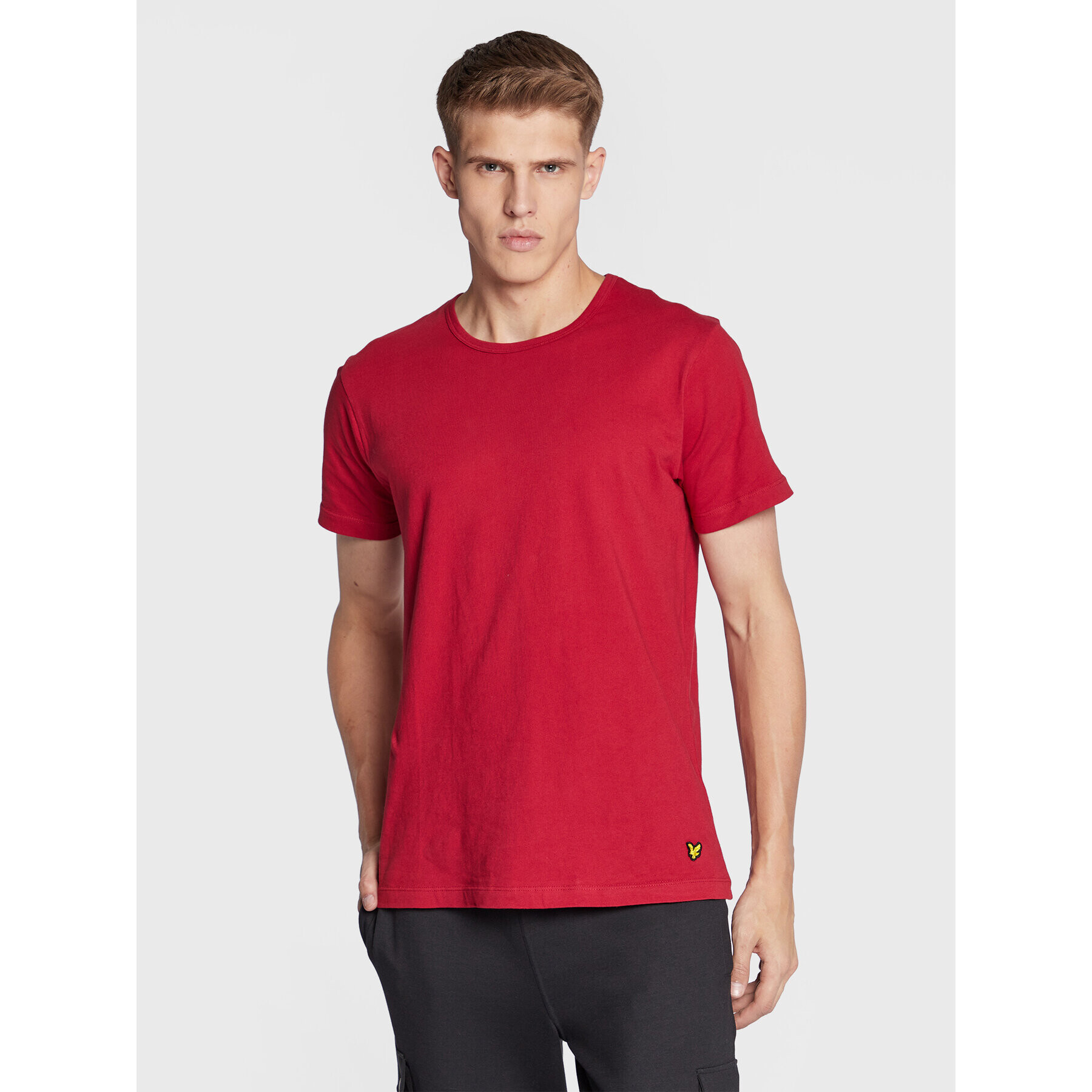 Lyle & Scott Комплект 3 тишърти Maxwell LS3PKT900 Цветен Regular Fit - Pepit.bg